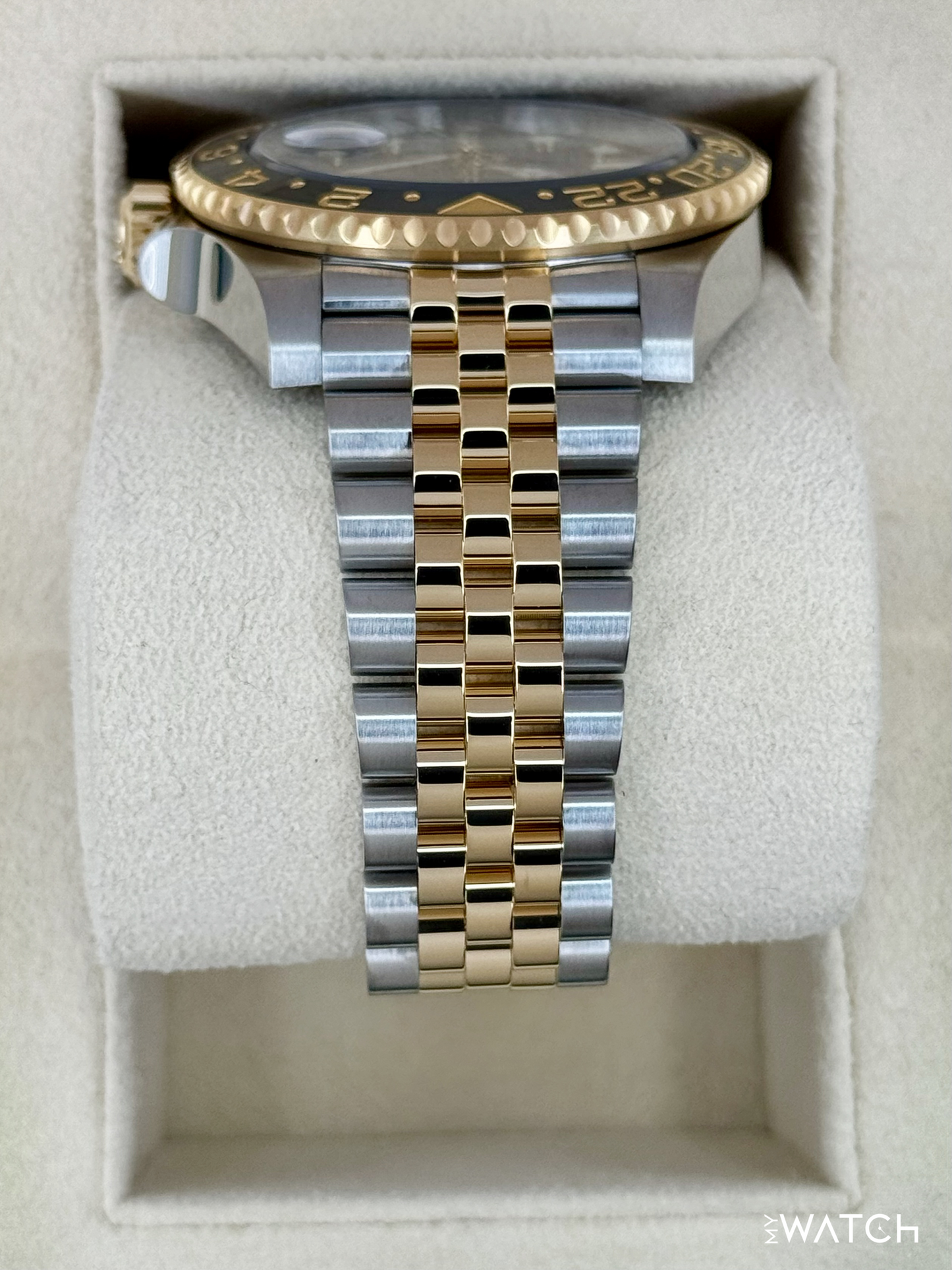 2023 Rolex GMT-Master II 40mm 126713GRNR Two-Tone Jubilee