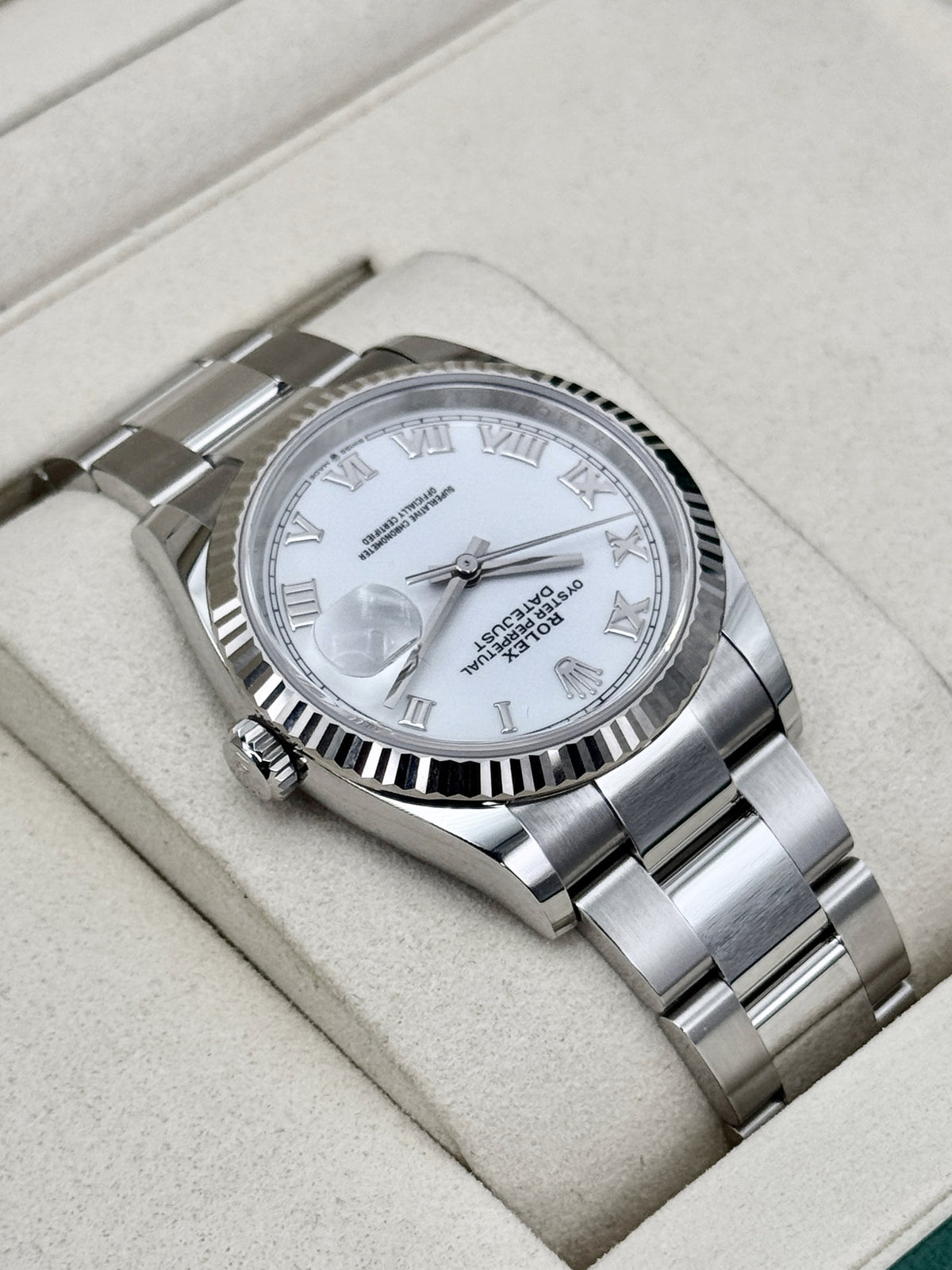 NEW 2026 Rolex Datejust 36mm 126234 Stainless Steel Oyster White Dial
