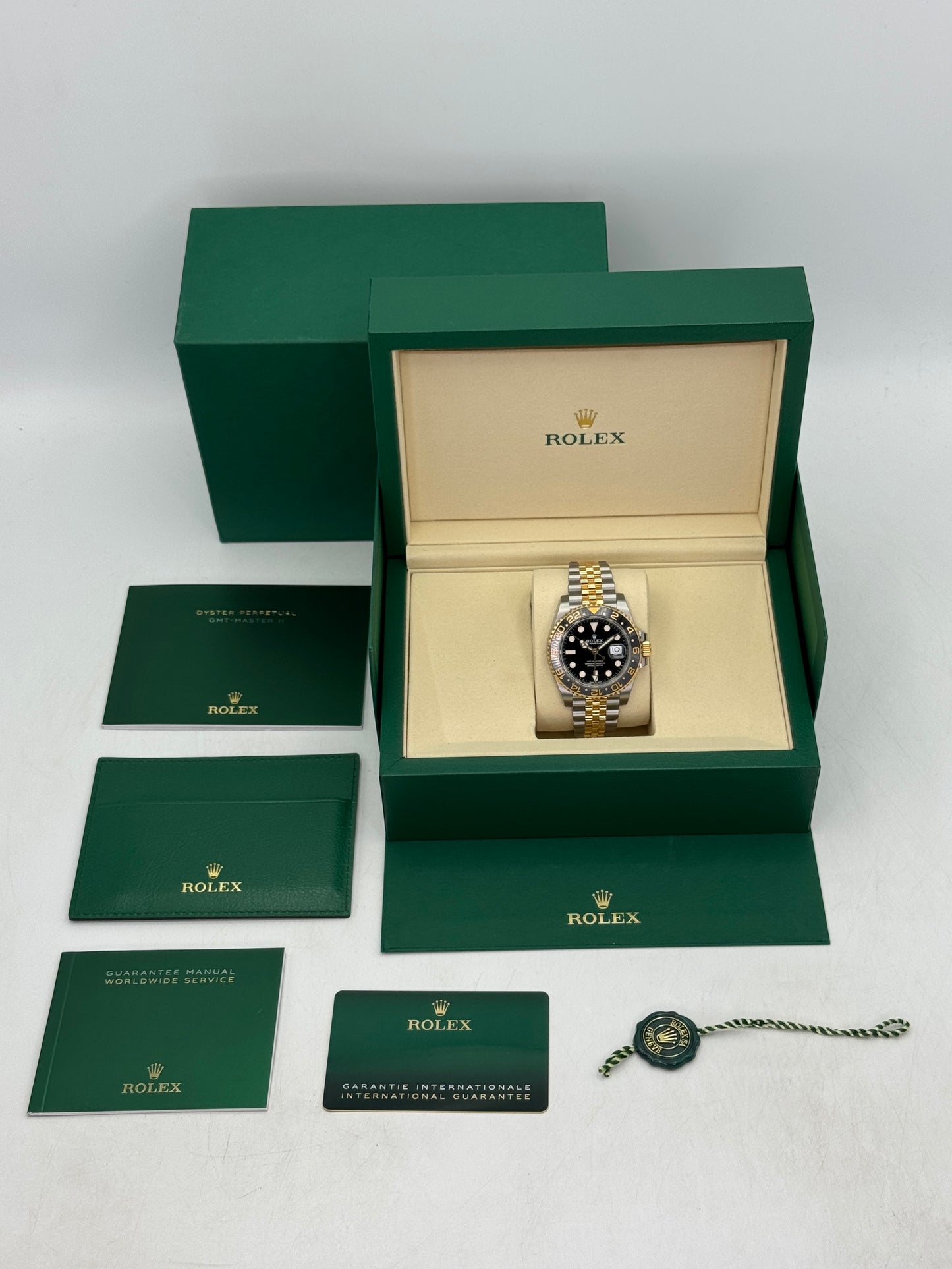 NEW 2026 Rolex GMT-Master II 40mm 126713GRNR Two-Tone Jubilee