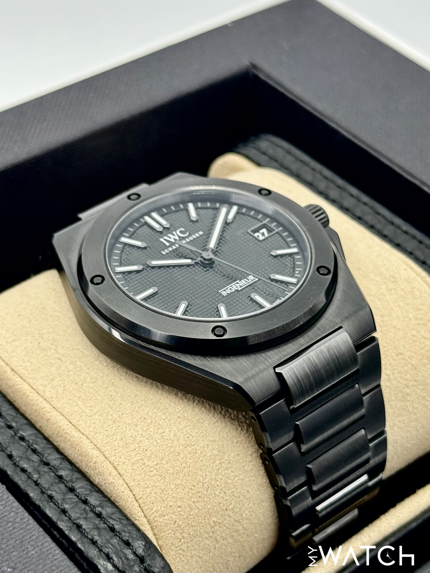 2025 IWC Ingenieur Automatic 42mm IW338903 Ceramic Black Dial