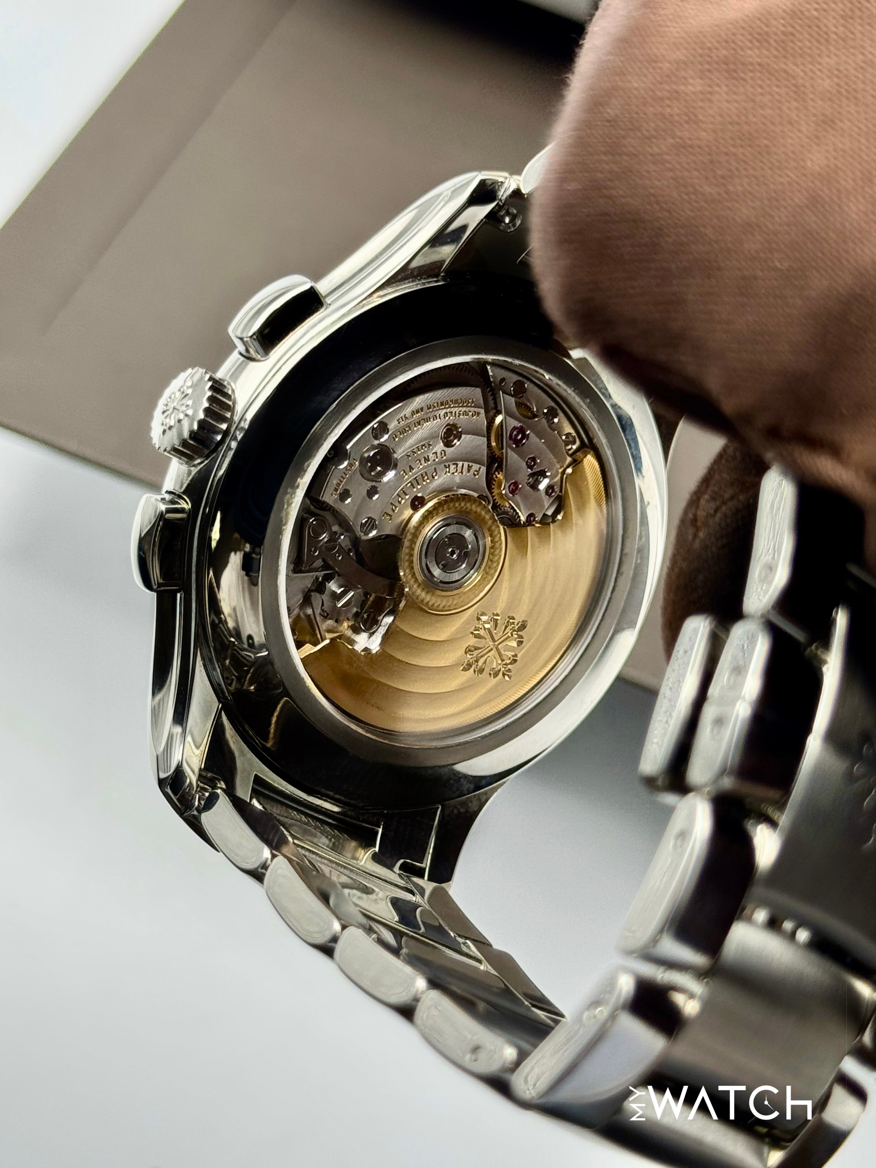 2022 Patek Philippe Flyback Chronograph Annual Calendar 5905/1A Olive