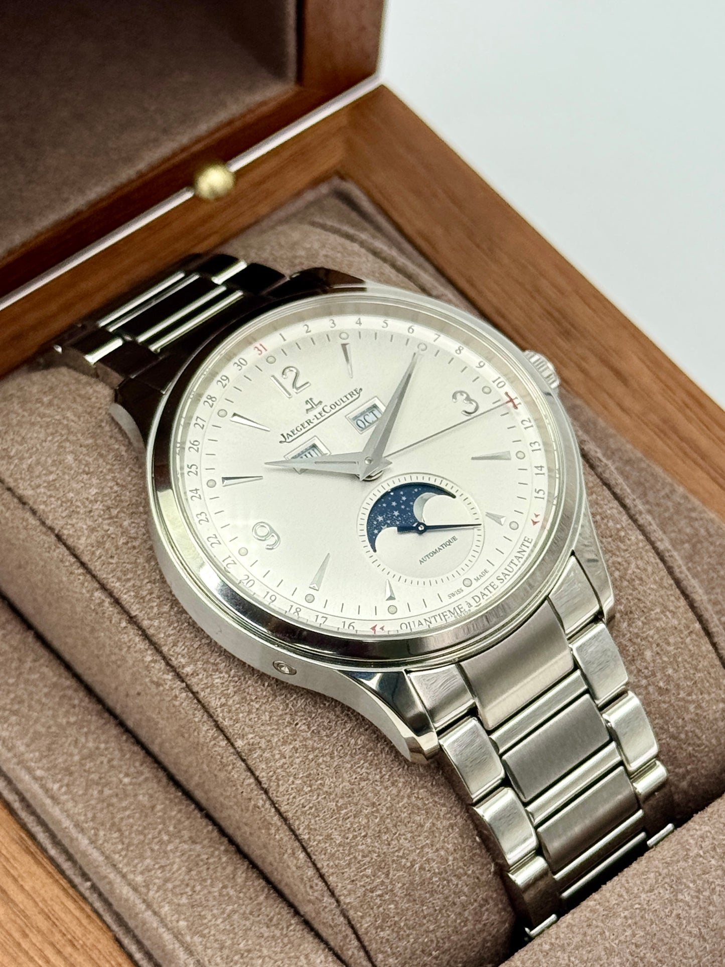 2026 Jaeger-LeCoultre Master Control 40mm Q4148120 Stainless Steel Silver Dial