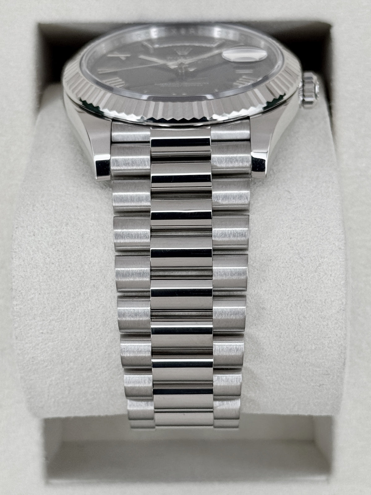 New 2026 Rolex Day-Date 40mm 228239 Presidential Blue Ombre Dial - MyWatchLLC