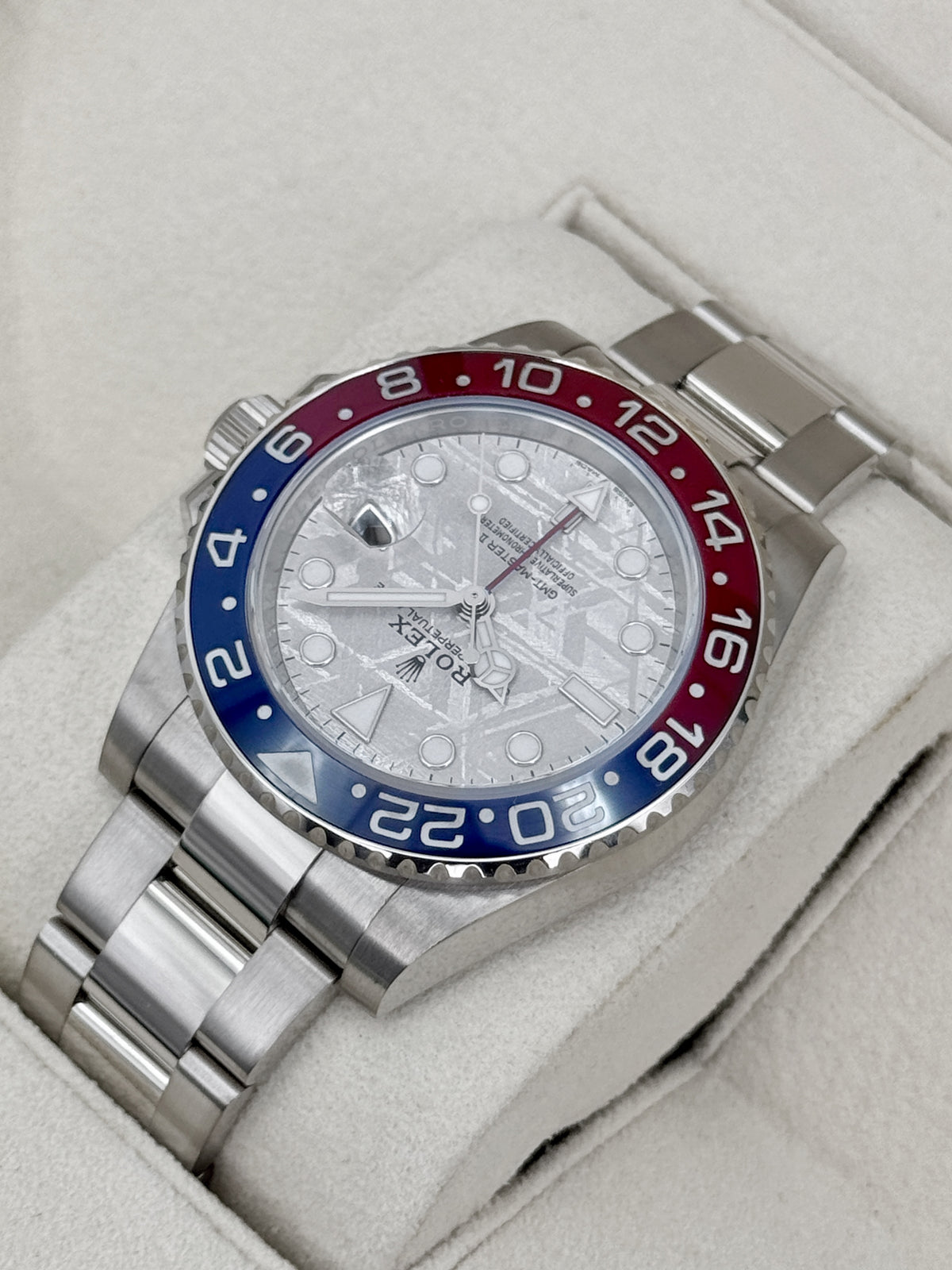 2024 Rolex GMT-Master II "Pepsi" 40mm 126719BLRO Meteorite Dial