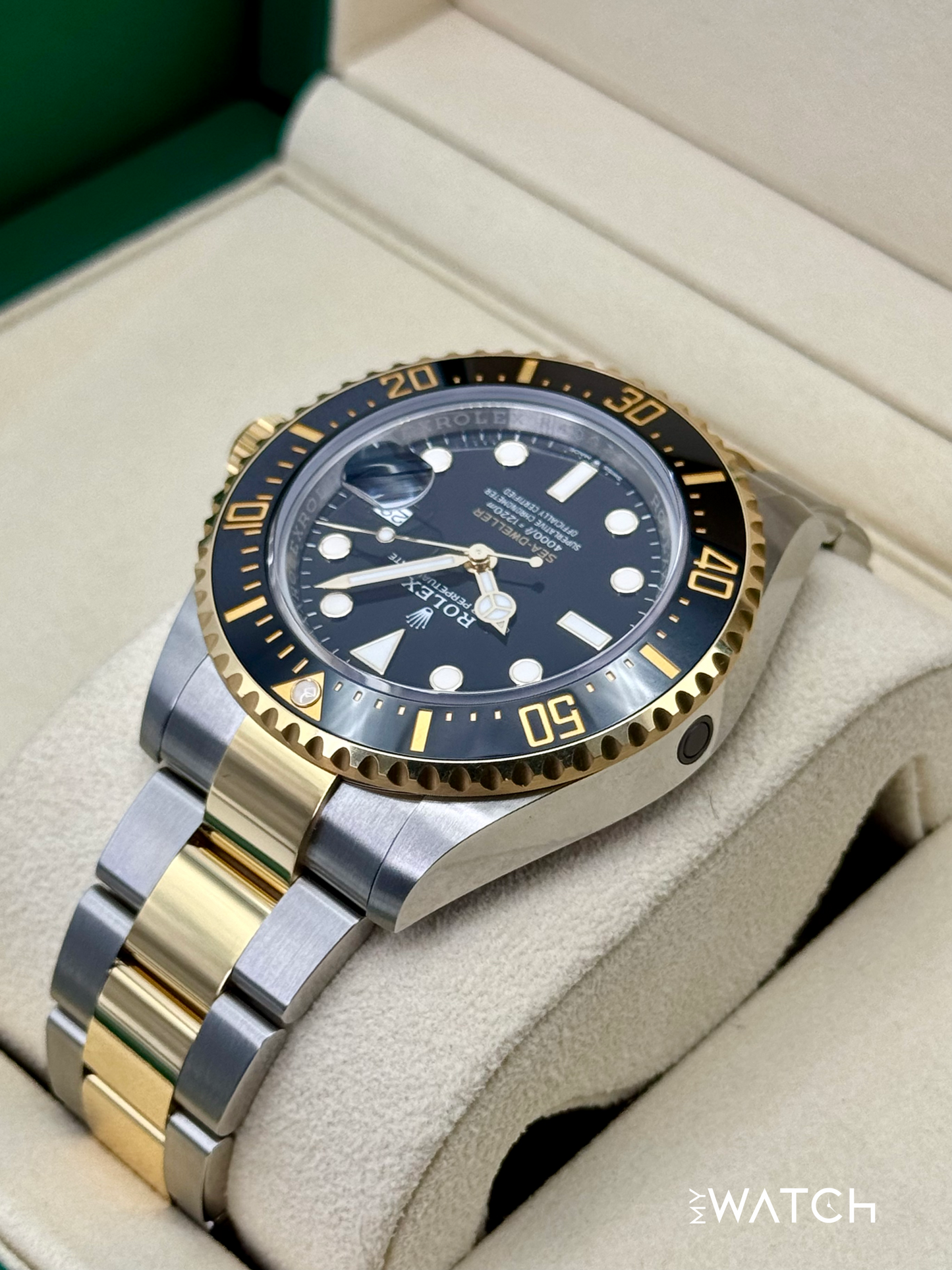 2025 Rolex Sea-Dweller 43mm 126603 Two-Tone Black Dial