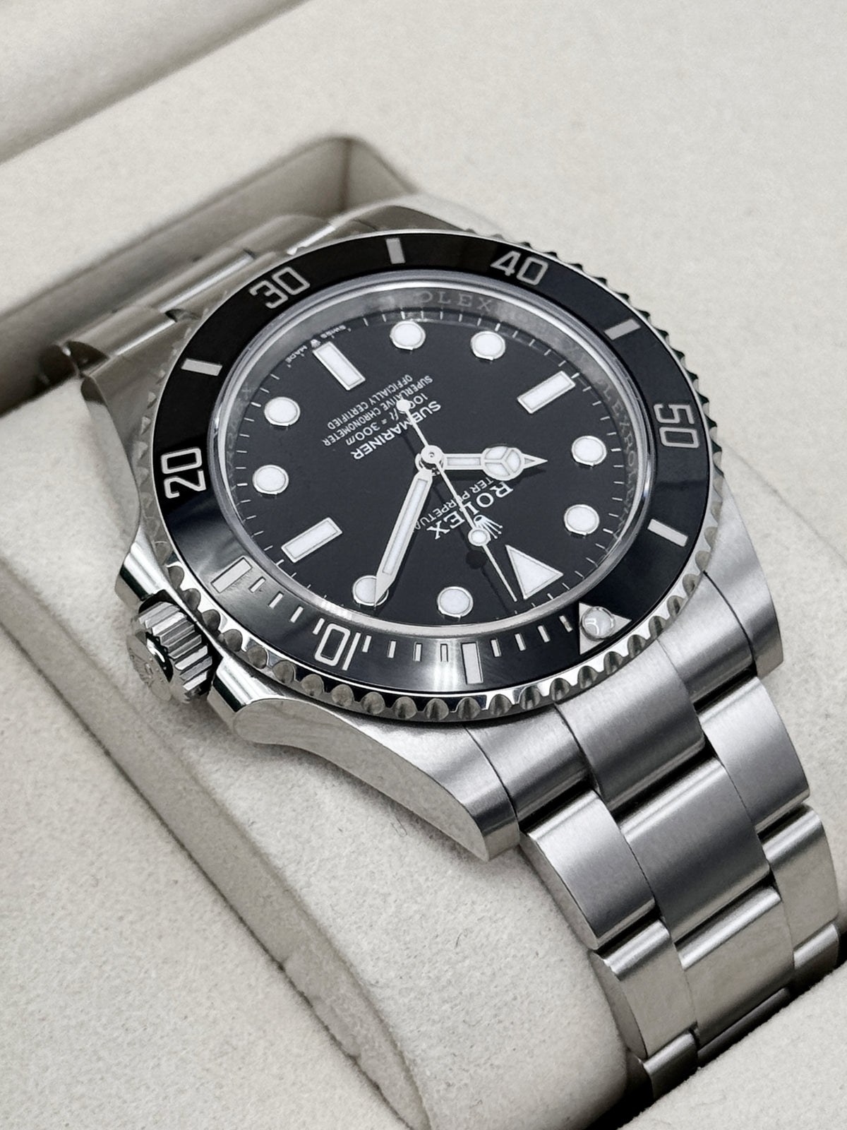 2026 Rolex Submariner 41mm 124060 Stainless Steel Black Dial