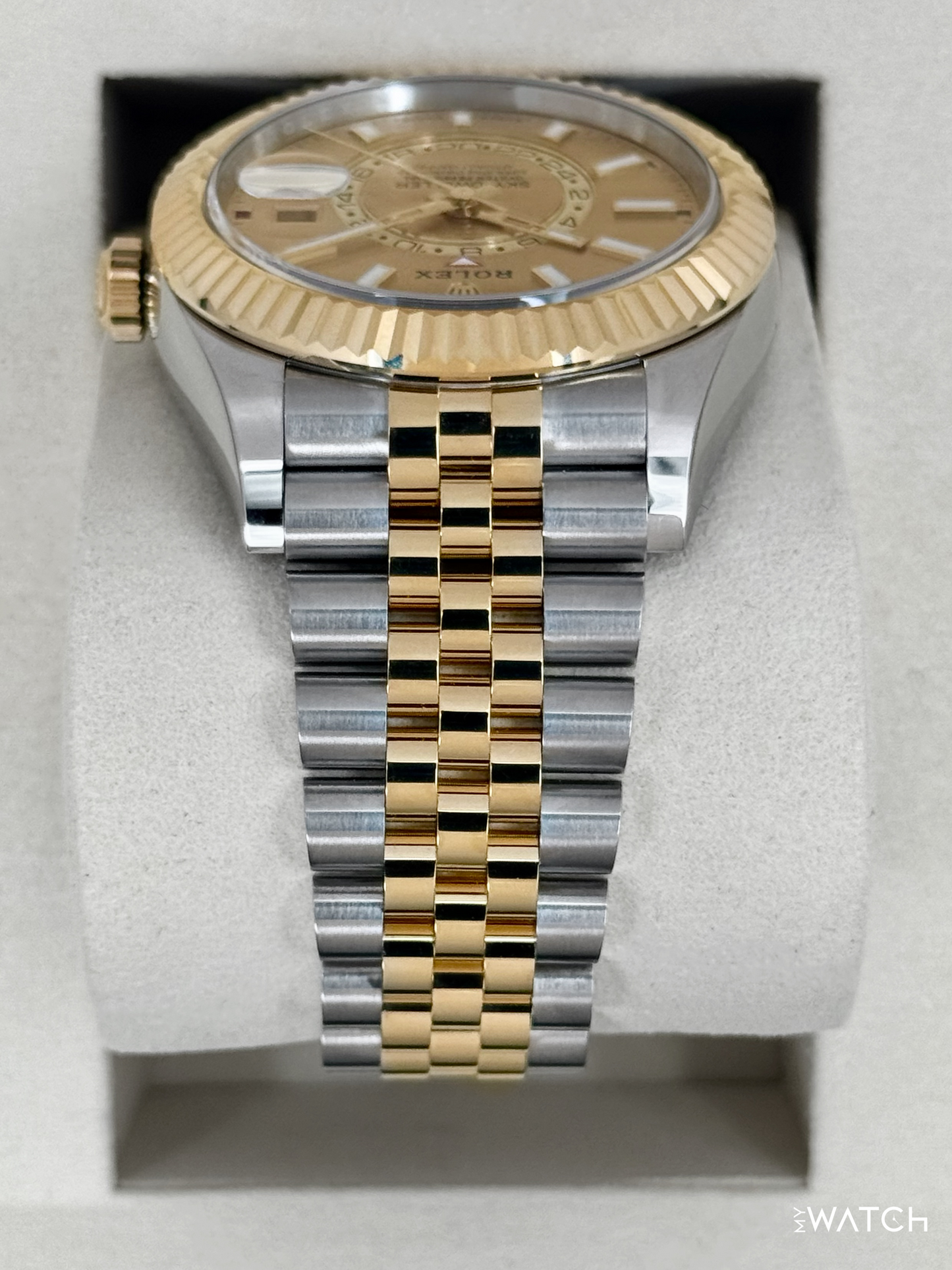 NEW 2026 Rolex Sky-Dweller 42mm 336933 Jubilee Champagne Dial - MyWatchLLC