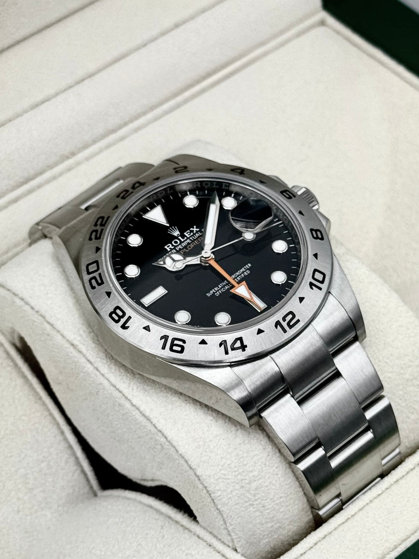 Rolex Explorer II 42mm 226570 Stainless Steel Black Dial