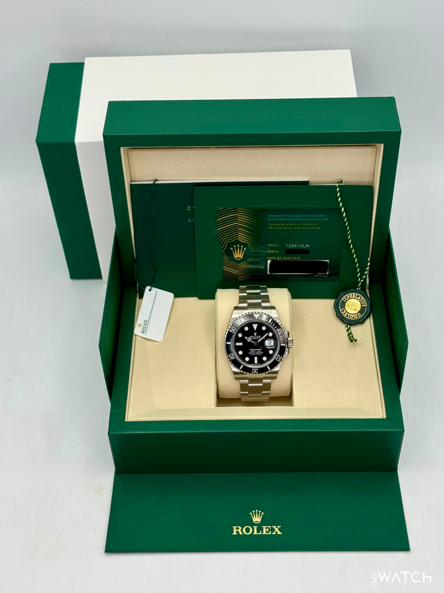 NEW 2026 Rolex Submariner 41mm 126610LN Stainless Steel Black Dial (STICKERED) - MyWatchLLC