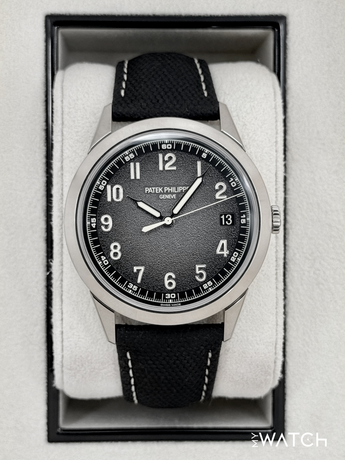 2023 Patek Philippe Calatrava 40mm 5226G White Gold Black Dial