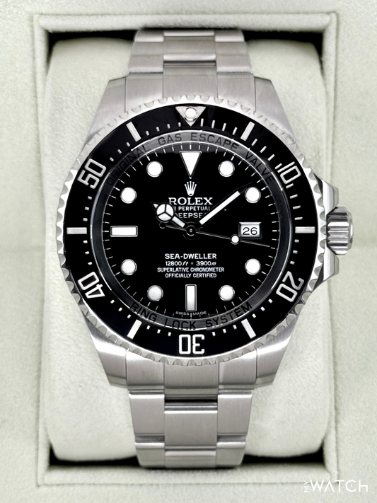 2015 Rolex Deepsea 44mm 116660 Stainless Steel Black Dial - MyWatchLLC