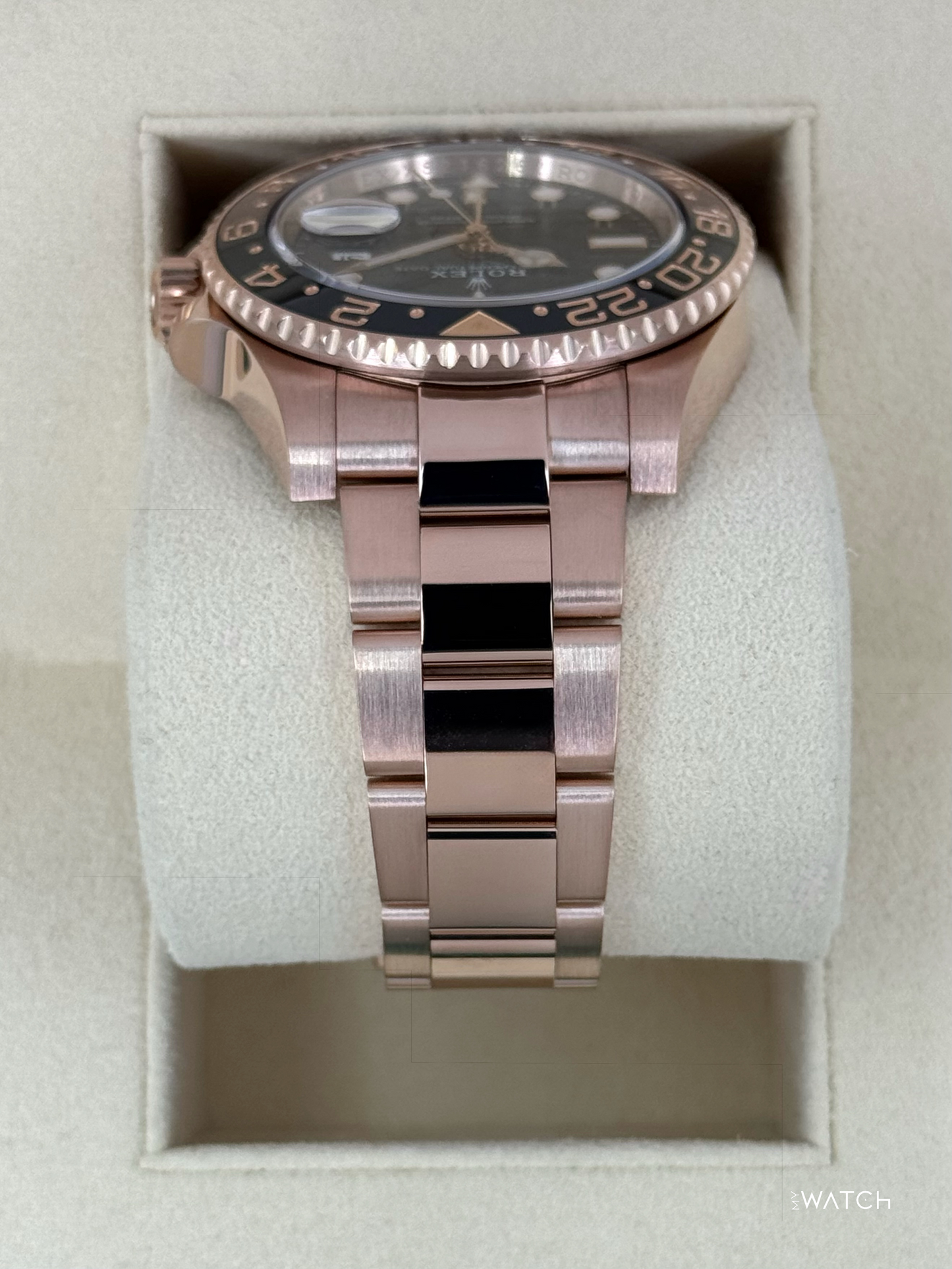 2021 Rolex GMT-Master II "Rootbeer" 40mm 126715CHNR Rose Gold