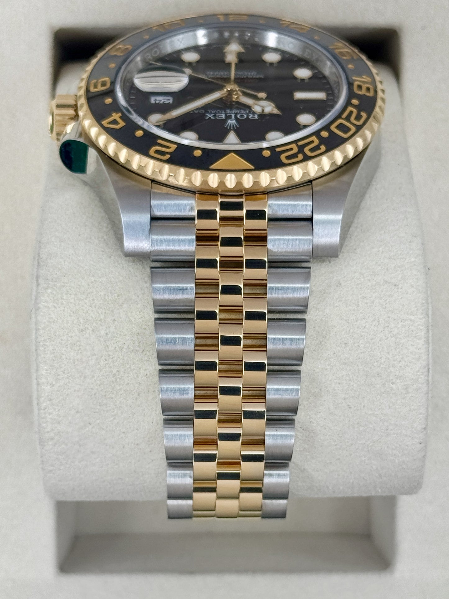 2025 Rolex GMT-Master II 40mm 126713GRNR Two-Tone Jubilee