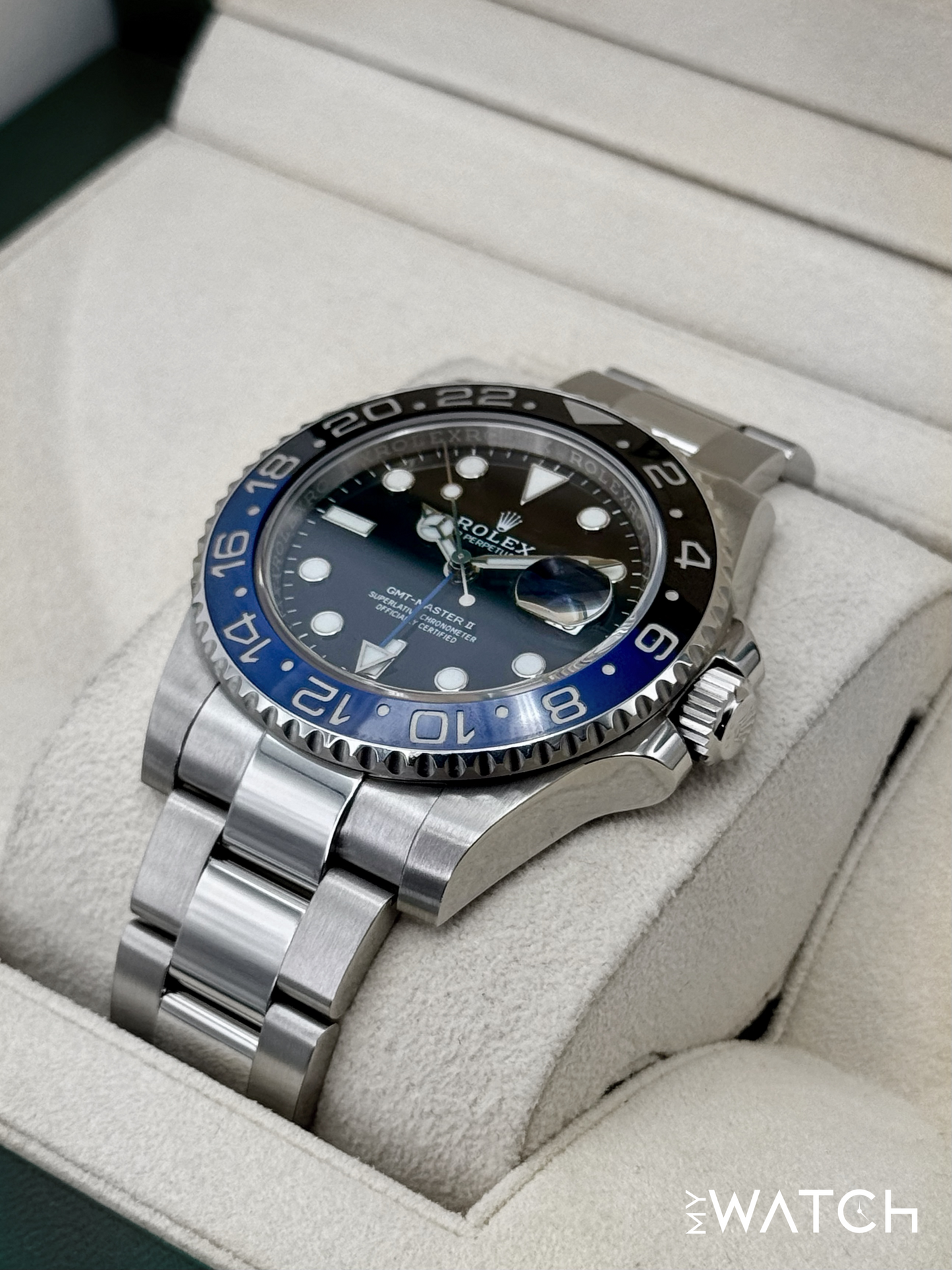 2016 Rolex GMT-Master II "Batman" 40mm 116710BLNR Oyster