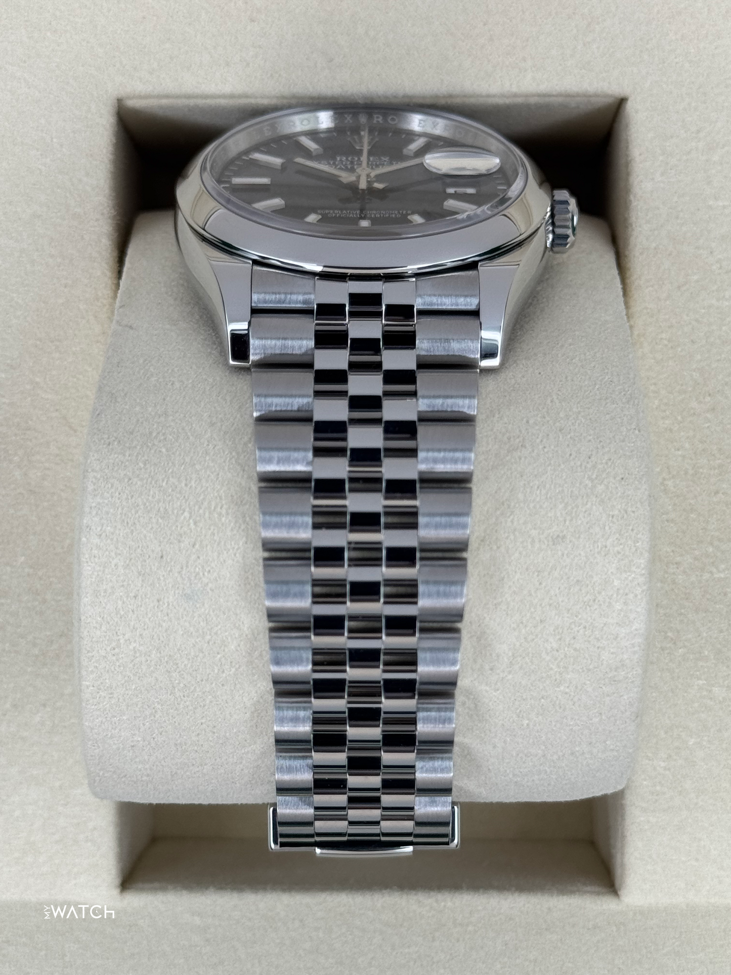 NEW 2026 Rolex Datejust 36mm 126200 Stainless Steel Jubilee Blue Dial - MyWatchLLC