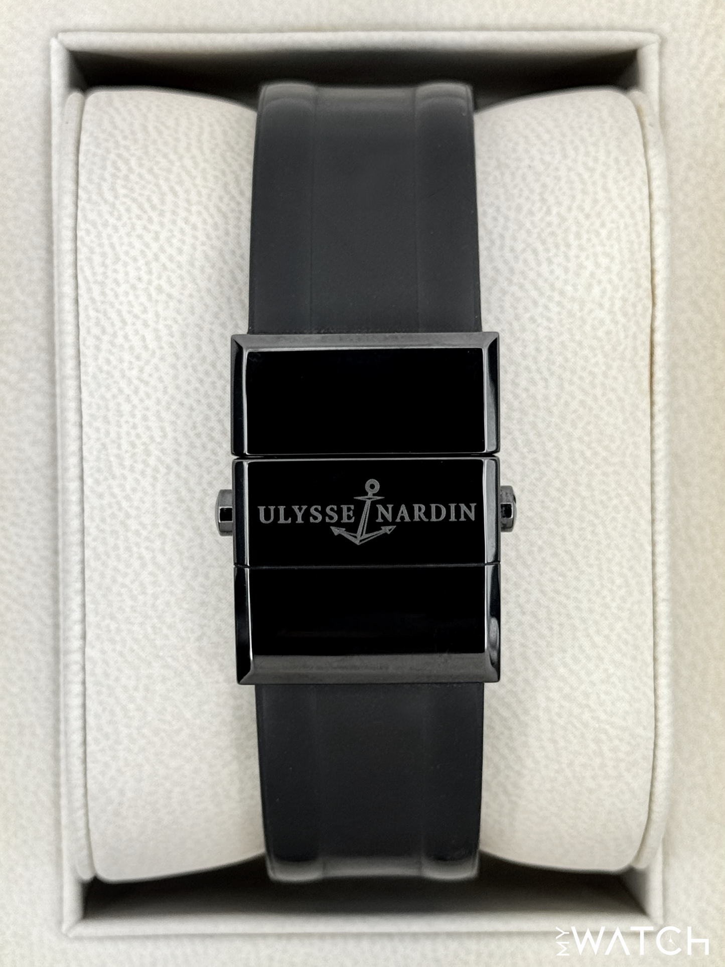 2012 Ulysse Nardin Executive Dual Time 43mm 243-00 Stainless Steel Black Dial