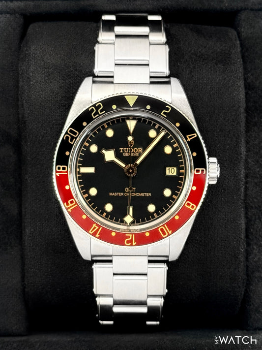 NEW 2025 Tudor Black Bay 58 GMT 39mm 7939G1A0NRU Stainless Steel Black Dial - MyWatchLLC