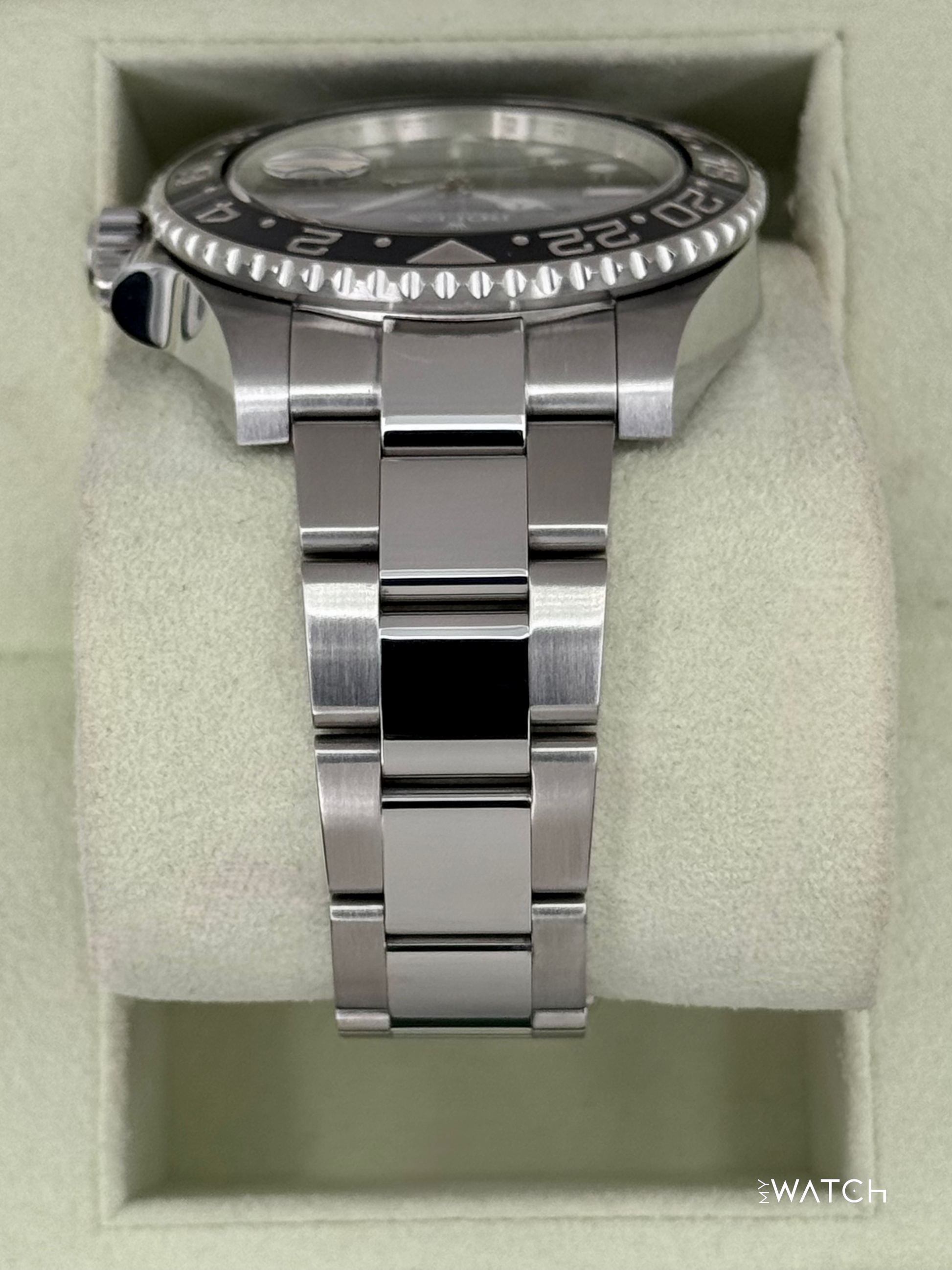 2014 Rolex GMT-Master II 40mm 116710LN Stainless Steel Black Dial - MyWatchLLC