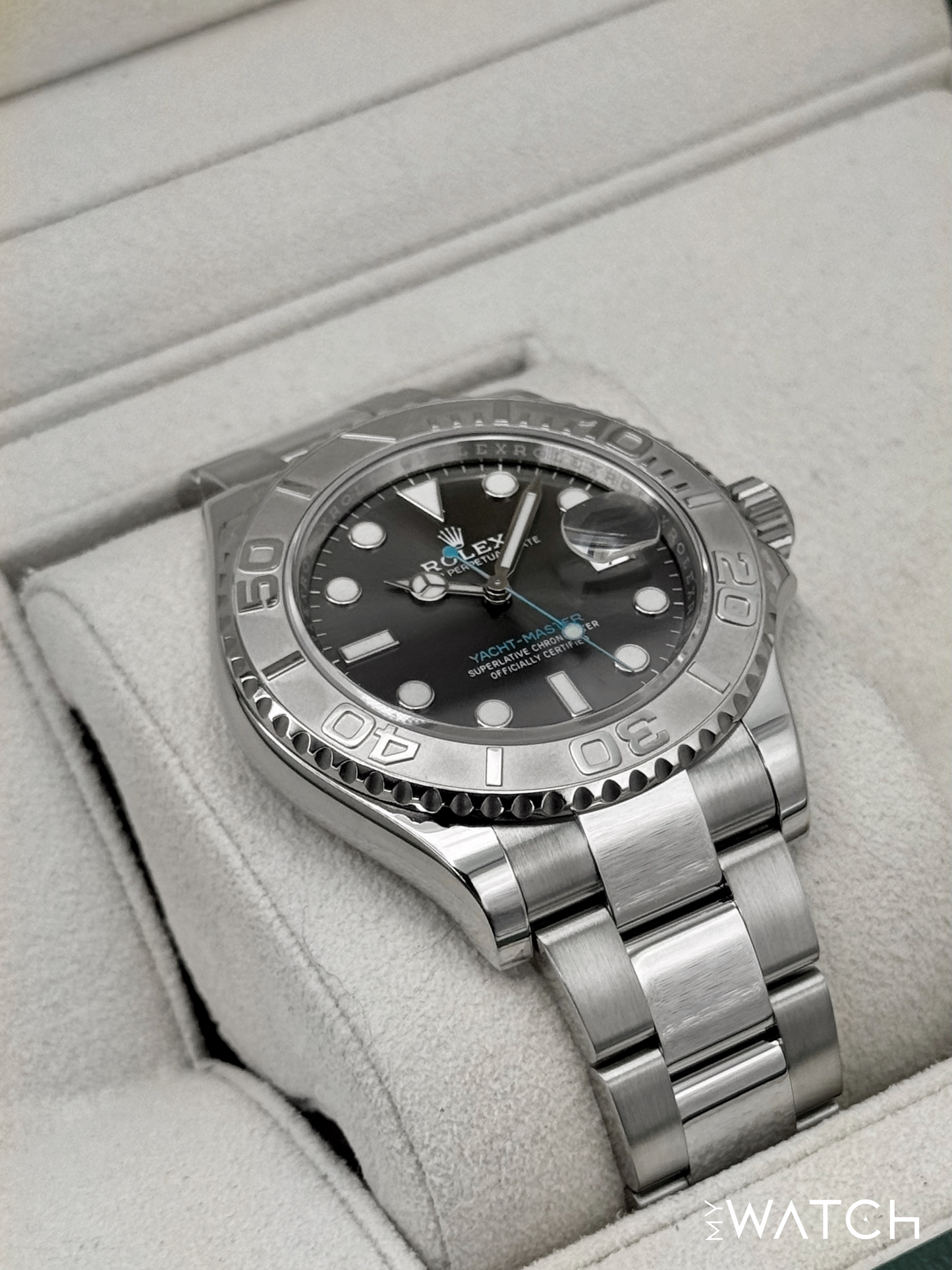 2022 Rolex Yacht-Master 40mm 126622 Stainless Steel Rhodium Dial