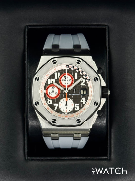 2012 Audemars Piguet Royal Oak Offshore Chrono 42mm 26175ST Grey Dial