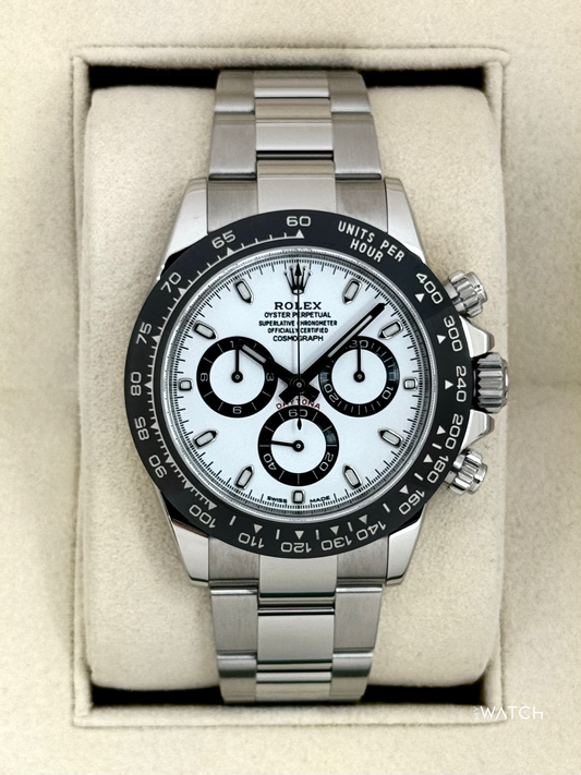 2018 Rolex Daytona 40mm 116500LN Stainless Steel Panda Dial