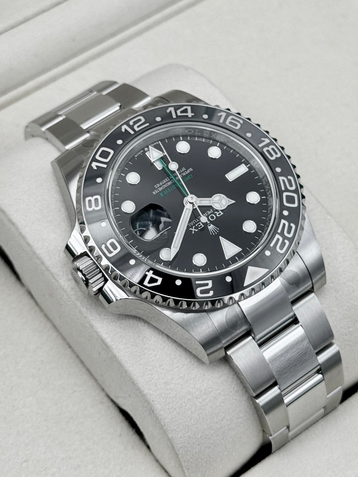 NEW 2026 Rolex GMT-Master II Bruce Wayne 40mm 126710GRNR Oyster (NEW STYLE CARD)