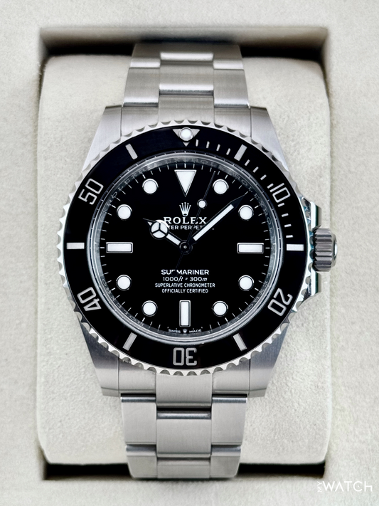 2025 Rolex Submariner 41mm 124060 Stainless Steel Black Dial - MyWatchLLC