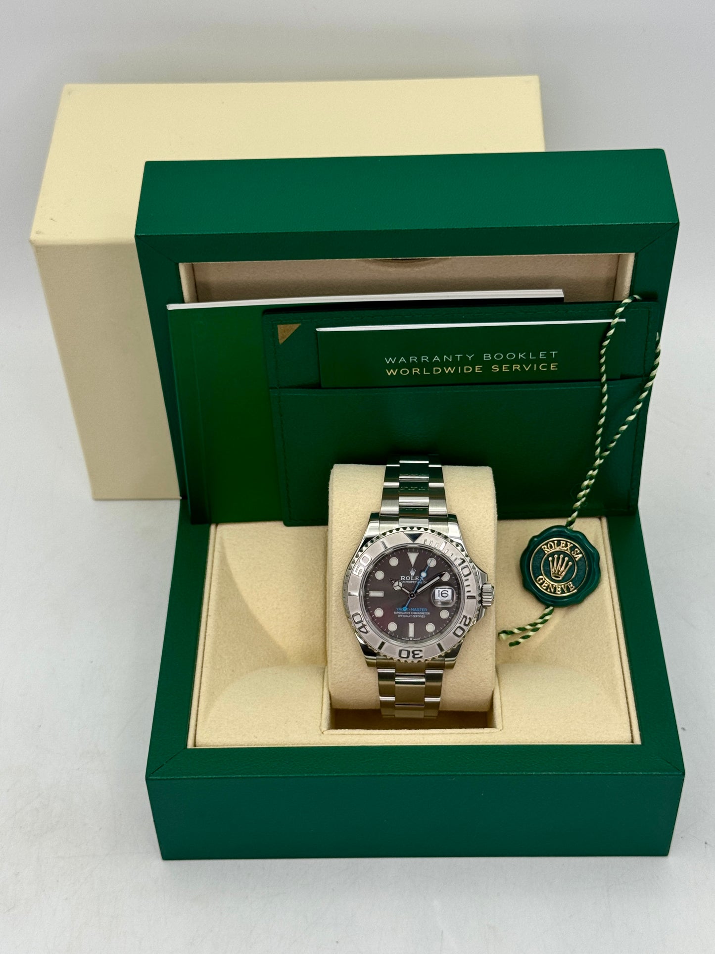 2020 Rolex Yacht-Master 40mm 126622 Stainless Steel Rhodium Dial