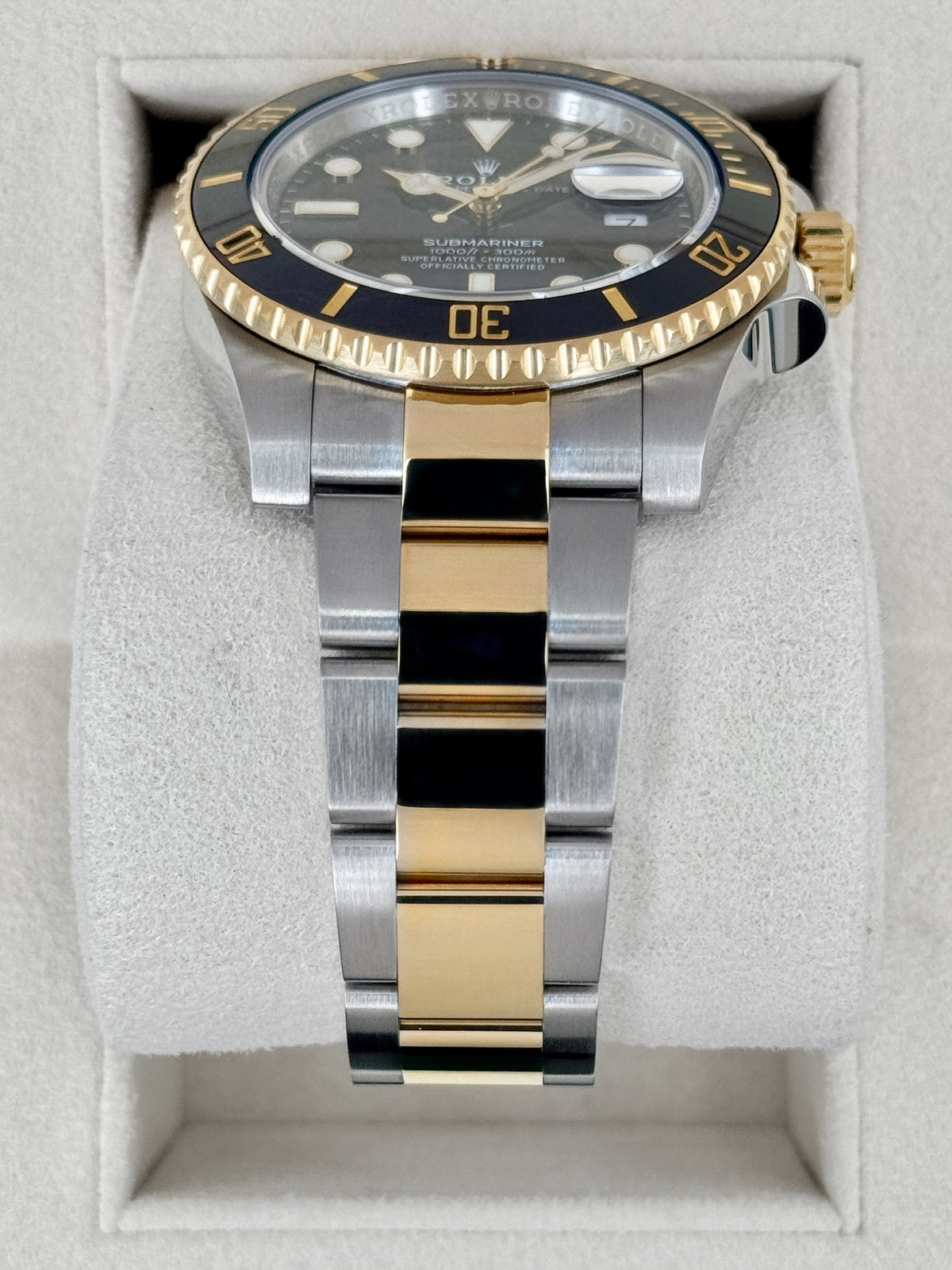 2019 Rolex Submariner 41mm 116613LN Two-Tone Black Dial