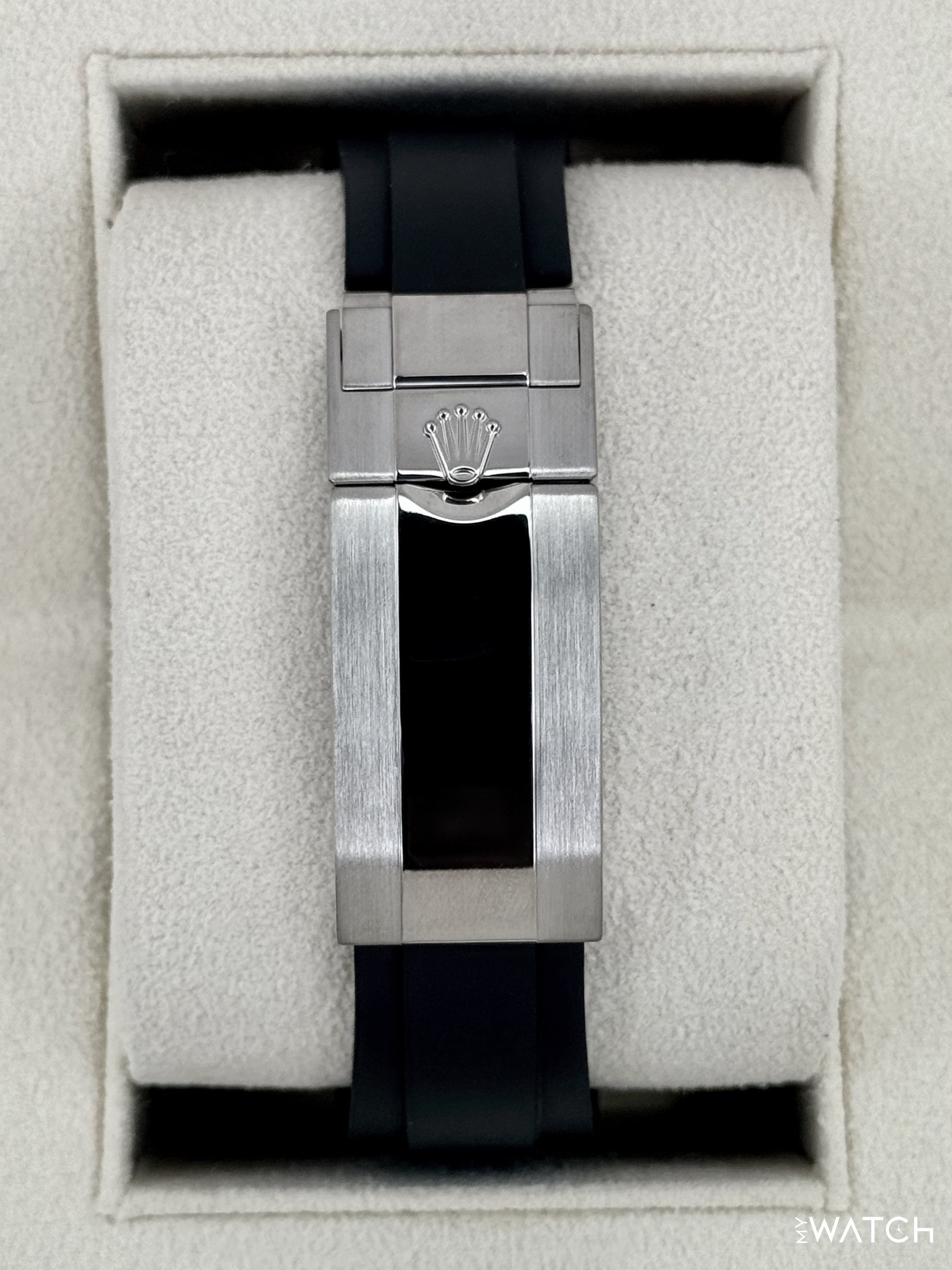 2024 Rolex Yacht-Master 42mm 226659 White Gold Oysterflex Black Dial - MyWatchLLC