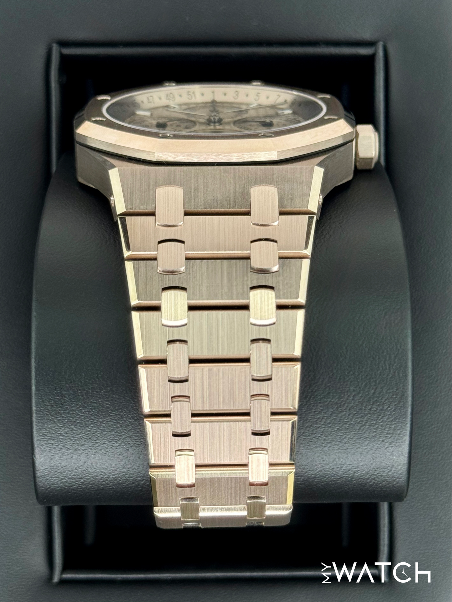 NEW 2025 Audemars Piguet Royal Oak 41mm 26674SG 18kt Sand Gold Perpetual Calendar