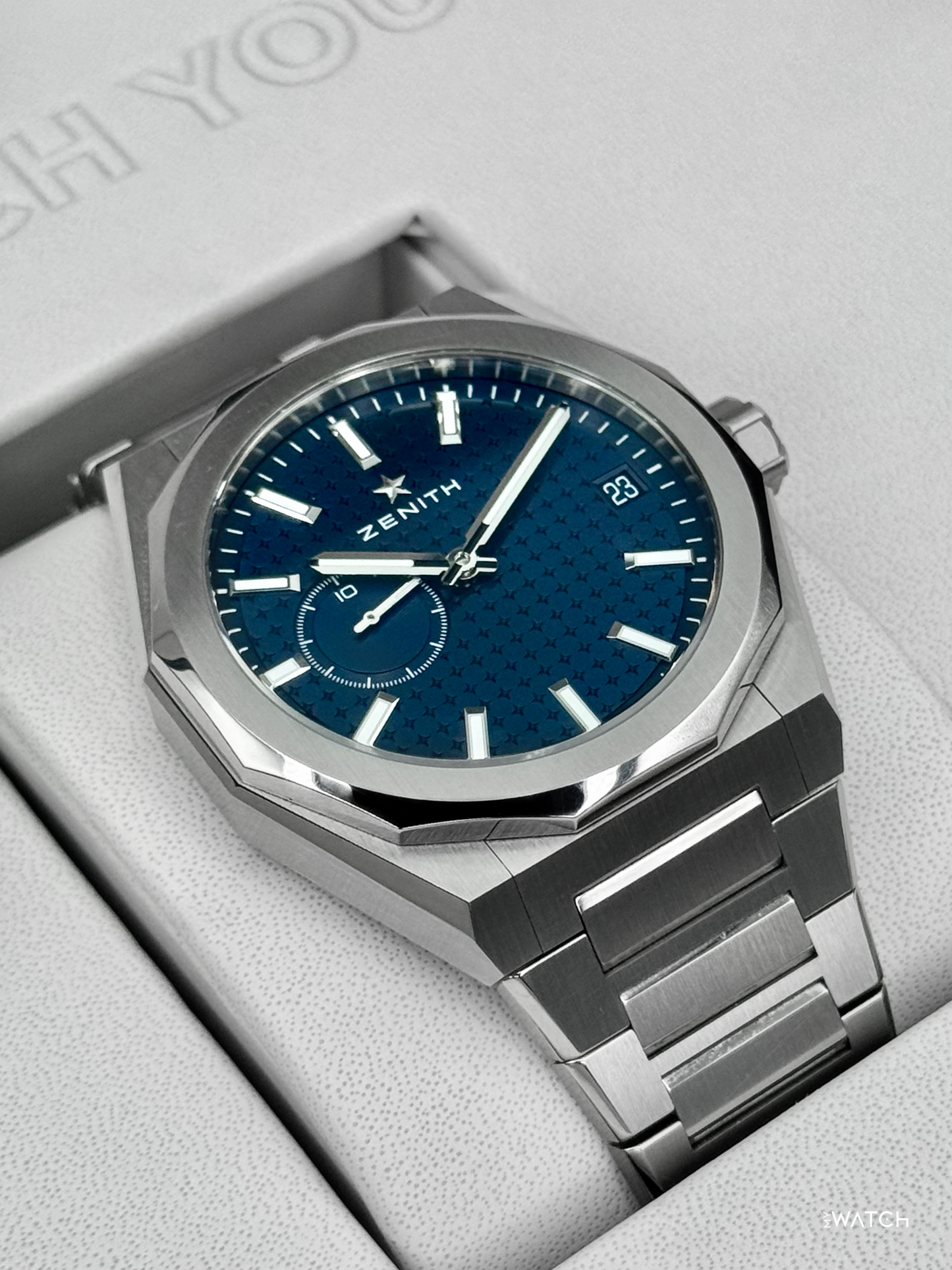 NEW 2026 Zenith Defy Skyline 41mm 03.9300.3620/51.1001 Stainless Steel Blue Dial - MyWatchLLC