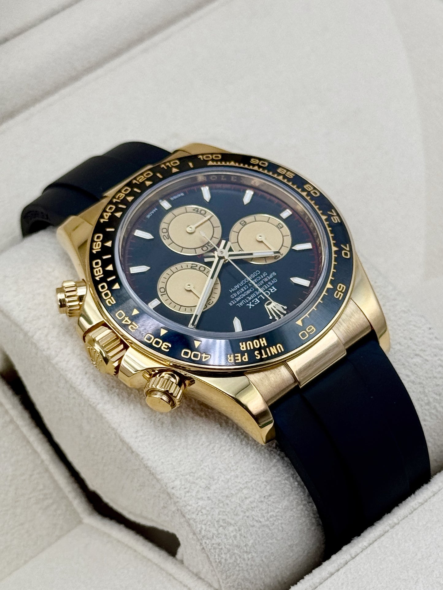 2024 Rolex Daytona "Paul Newman" 40mm 126518LN Yellow Gold Black Dial