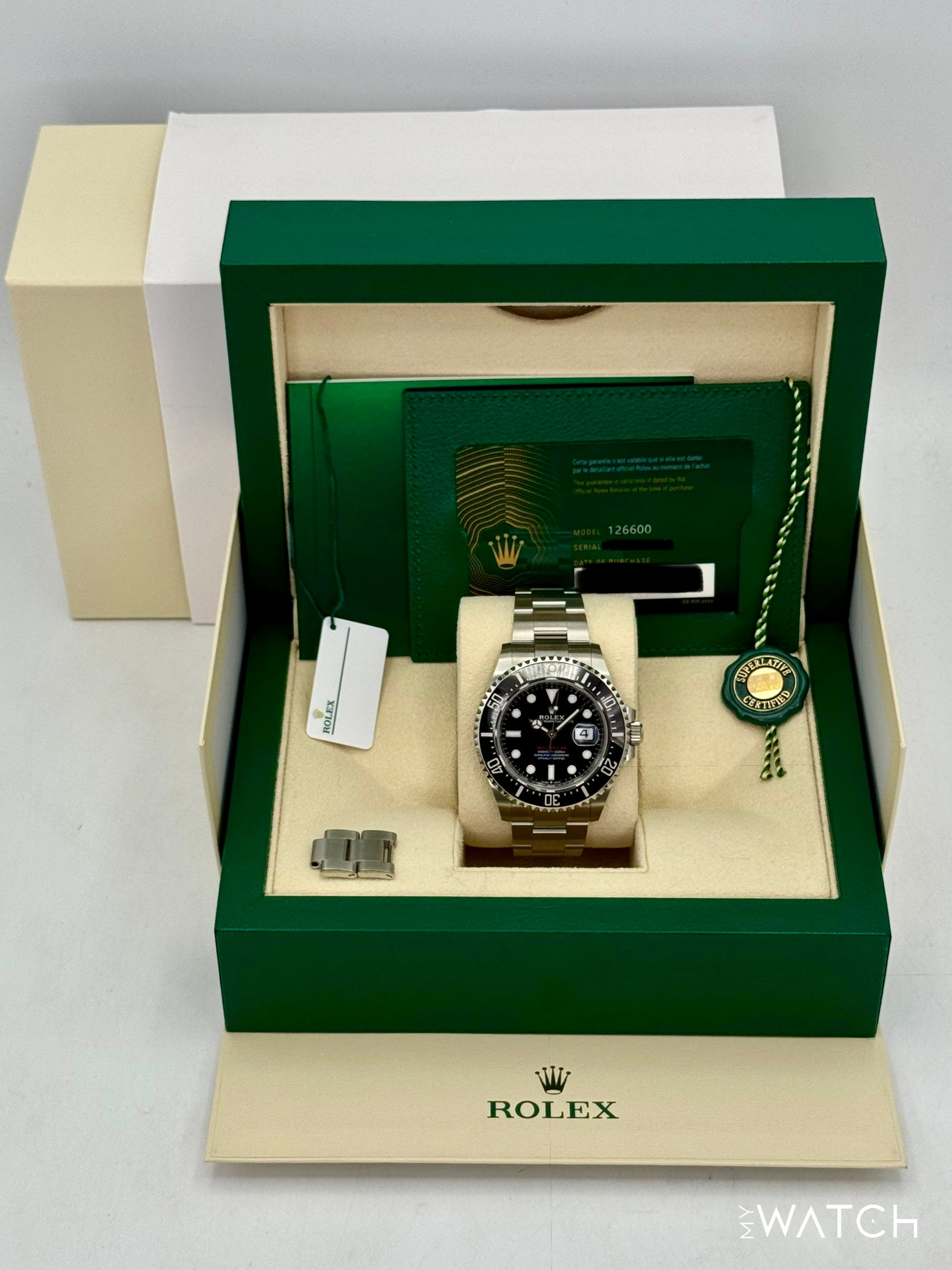 2023 Rolex Sea-Dweller 43mm 126600 Black Dial - MyWatchLLC