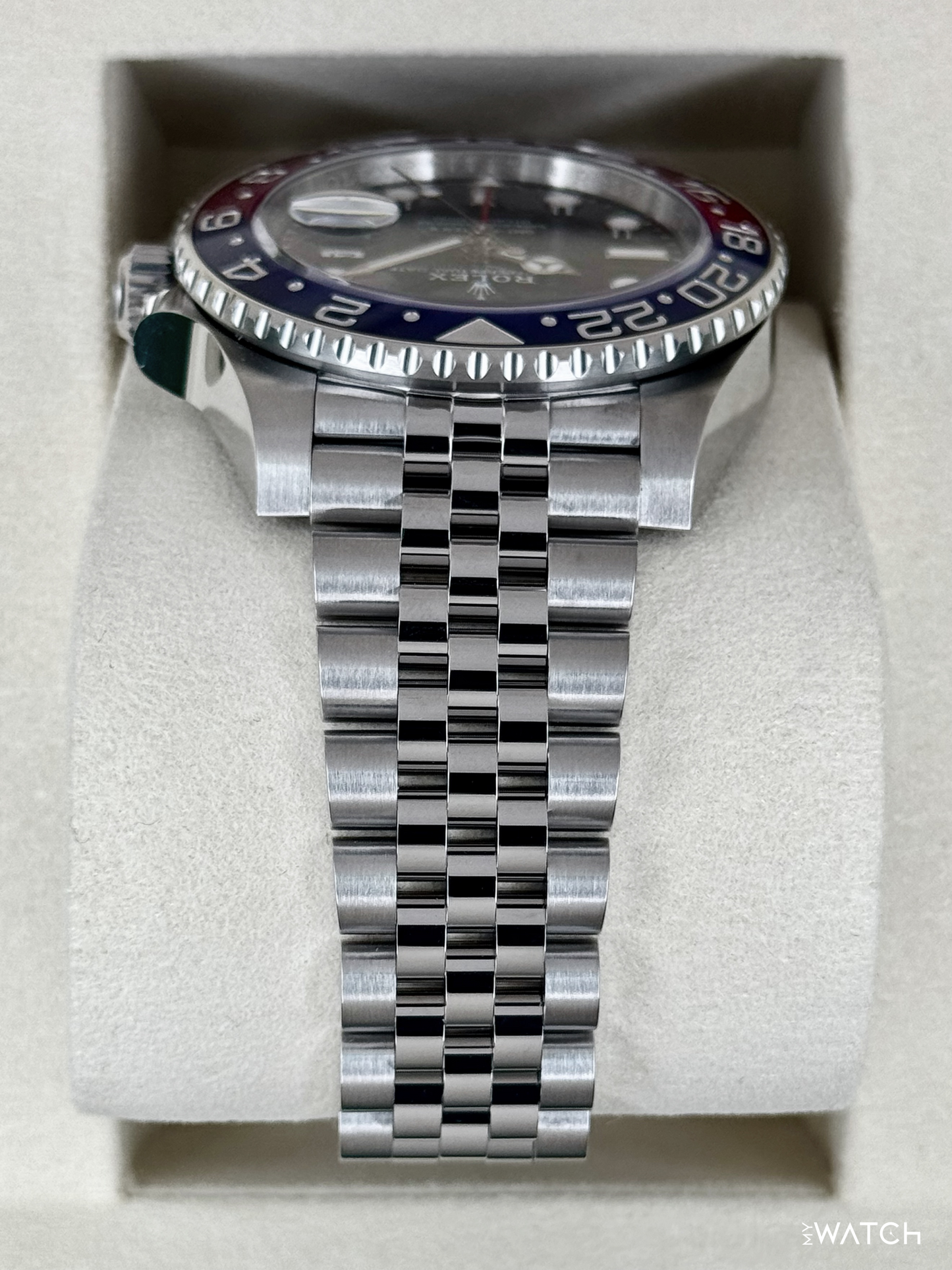 NEW 2025 Rolex GMT-Master II "Pepsi" 40mm 126710BLRO Jubilee - MyWatchLLC