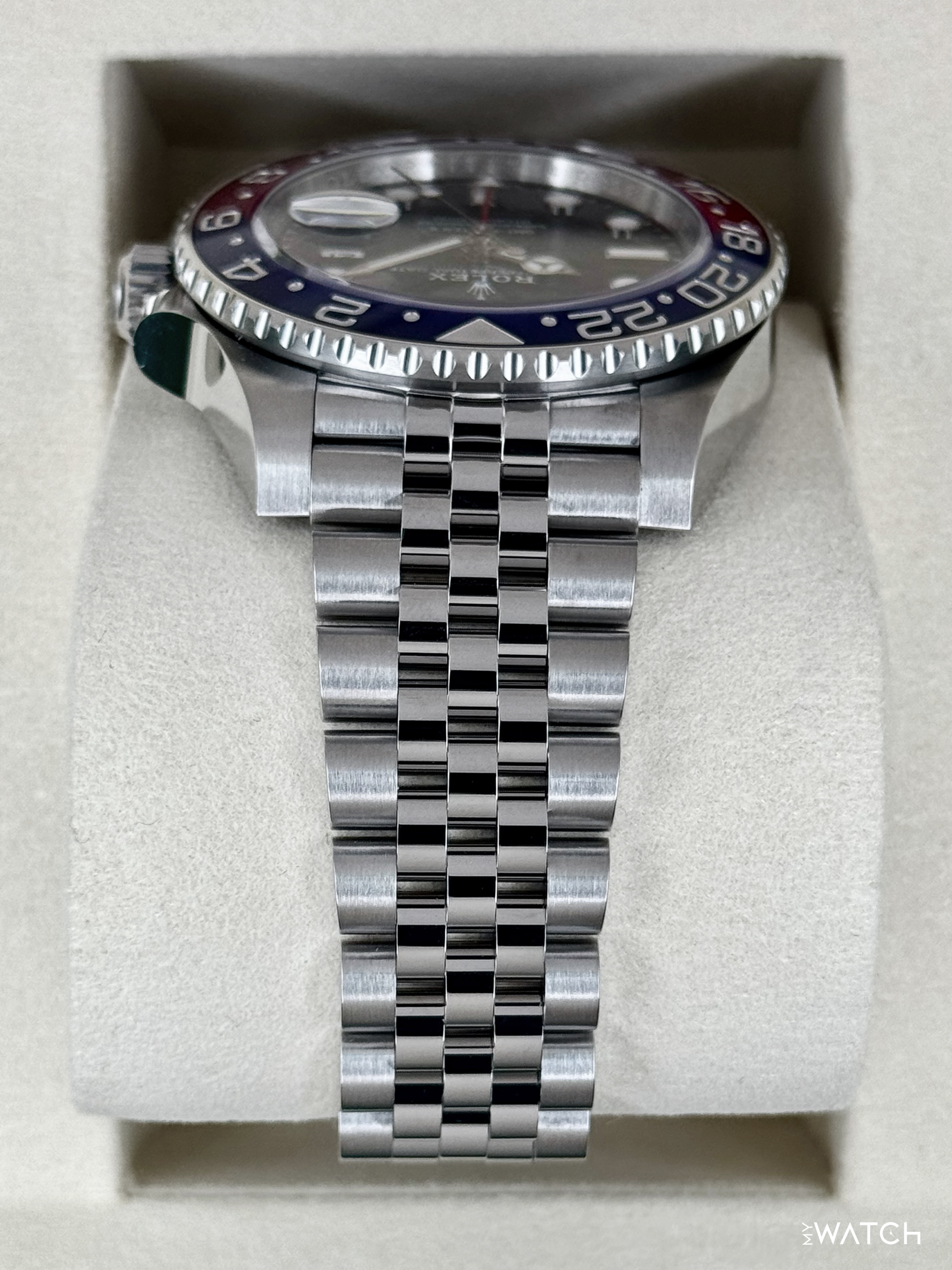 NEW 2025 Rolex GMT-Master II "Pepsi" 40mm 126710BLRO Jubilee - MyWatchLLC