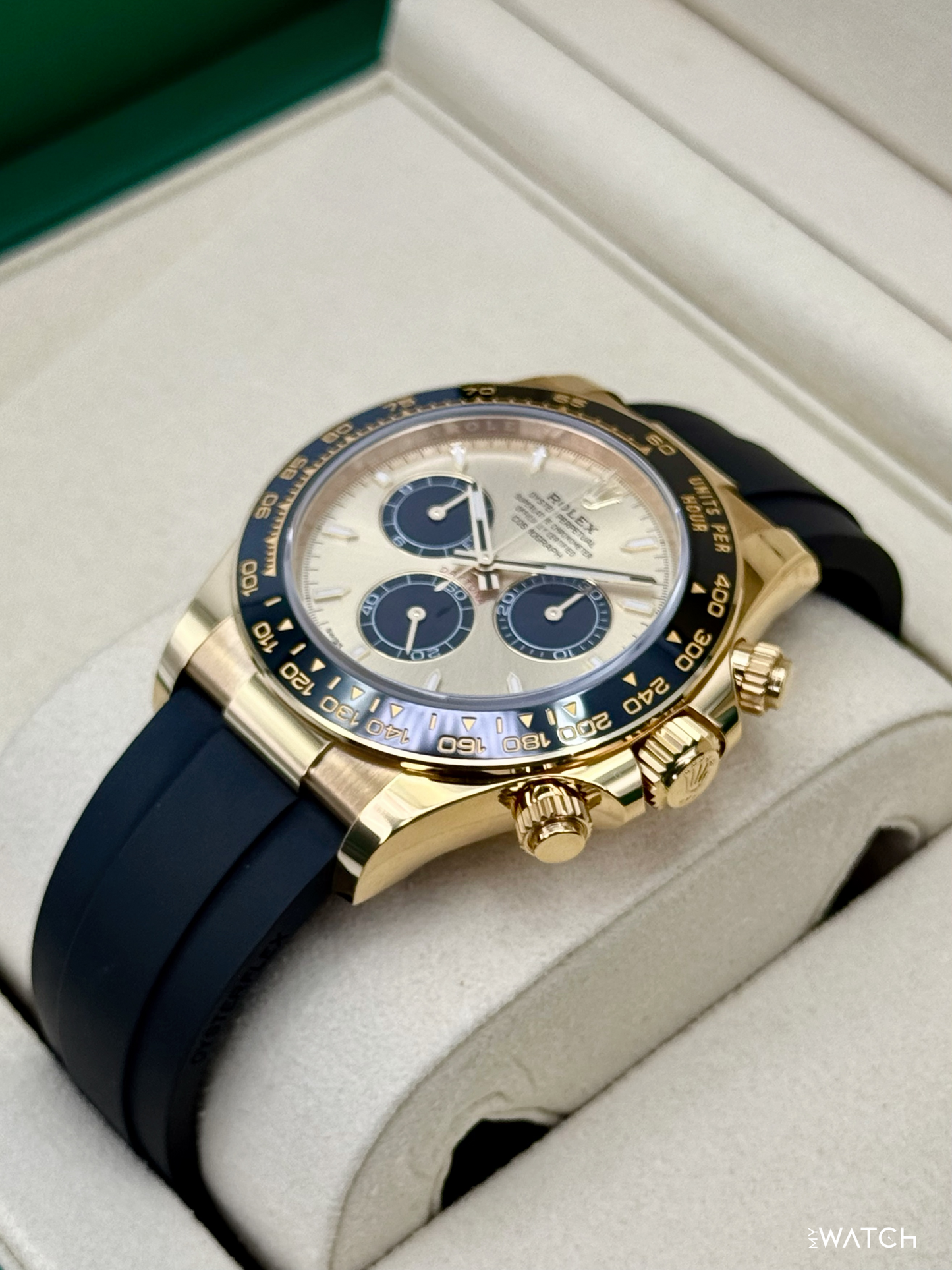 NEW 2025 Rolex Daytona 40mm 126518LN Yellow Gold Champagne Dial - MyWatchLLC