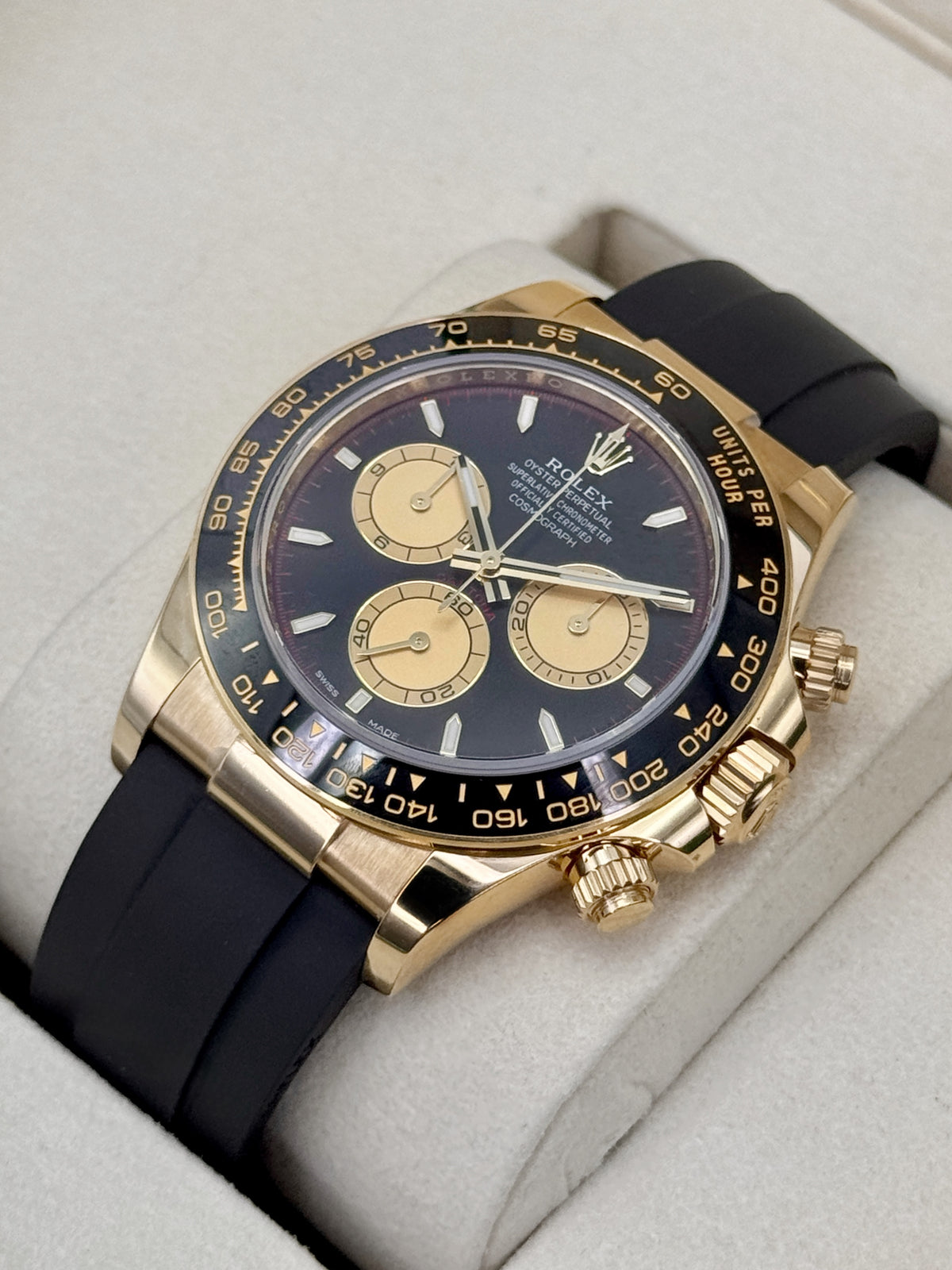 2026 Rolex Daytona Paul Newman 40mm 126518LN Yellow Gold Black Dial