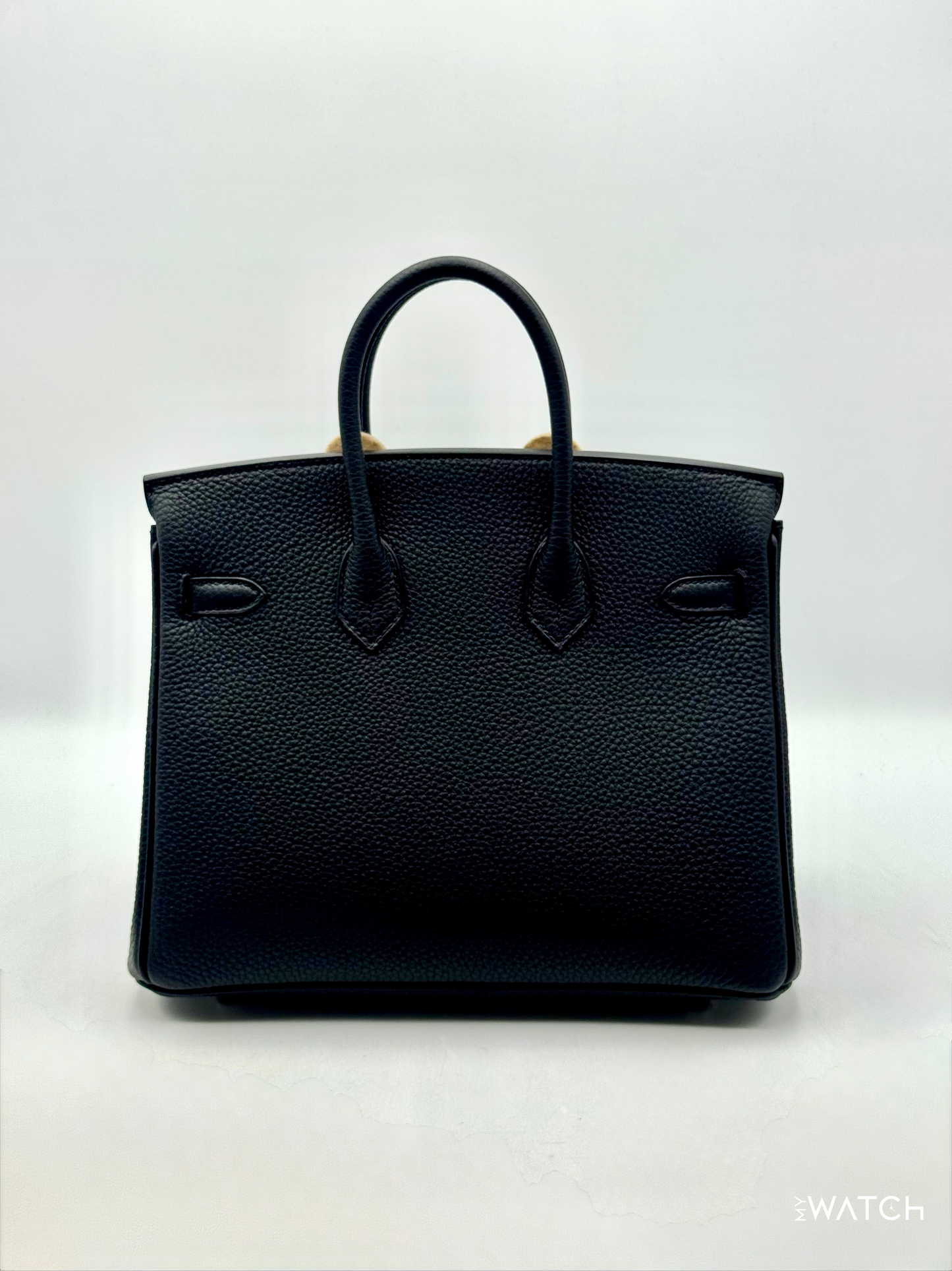 NEW 2026 Hermès Birkin 25 Handbag Togo Palladium Hardware Noir (Black)