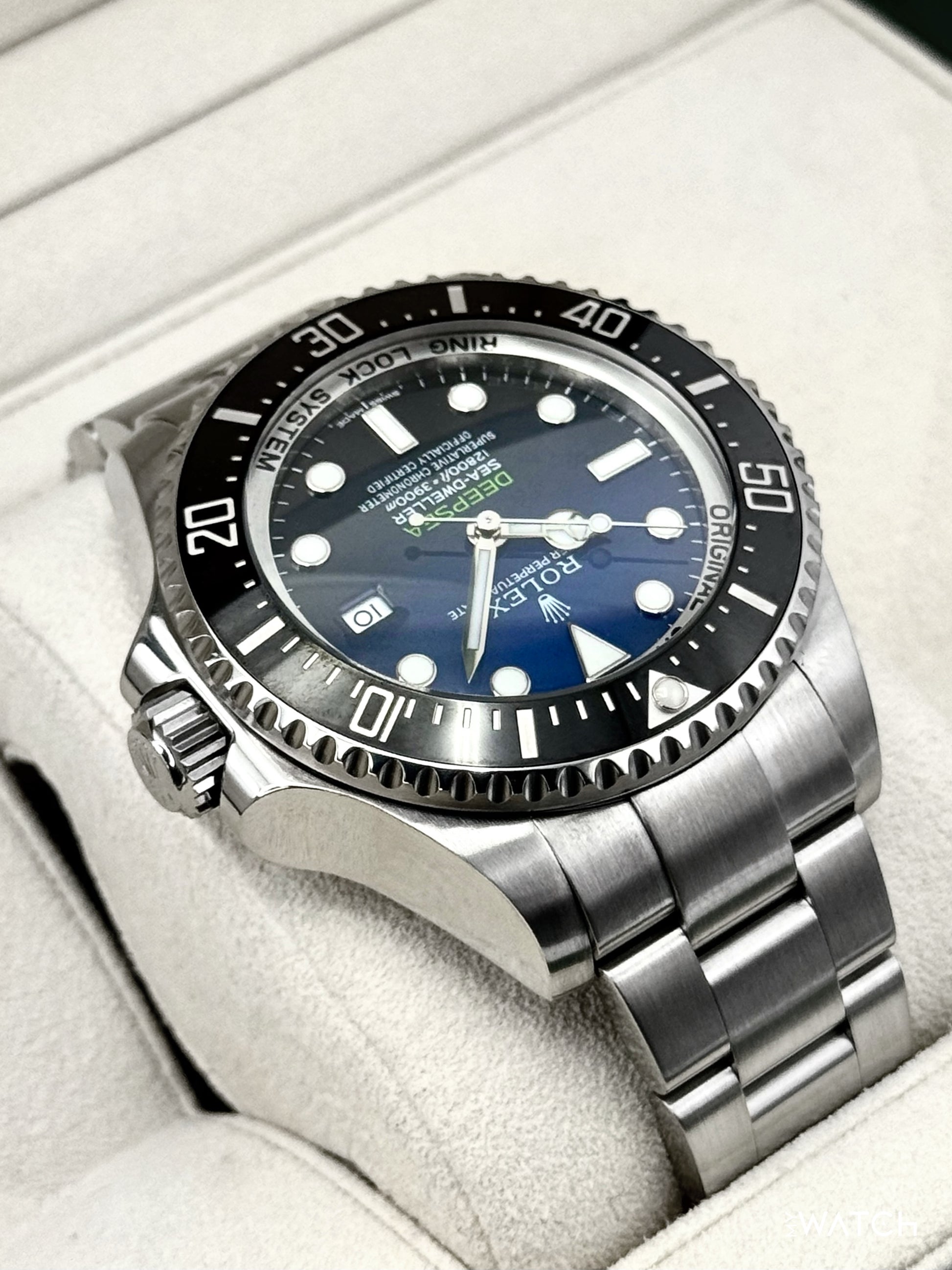 2016 Rolex Deepsea "James Cameron" 44mm 116660 Blue Dial - MyWatchLLC