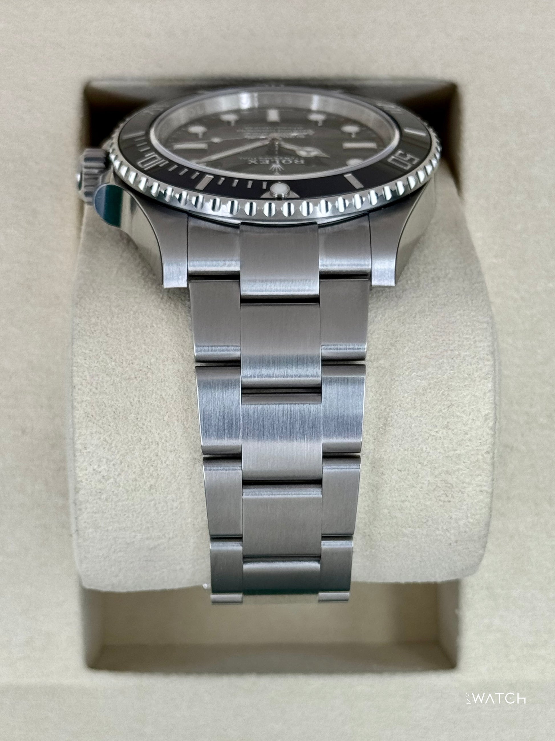 2025 Rolex Submariner 41mm 124060 Stainless Steel Black Dial - MyWatchLLC