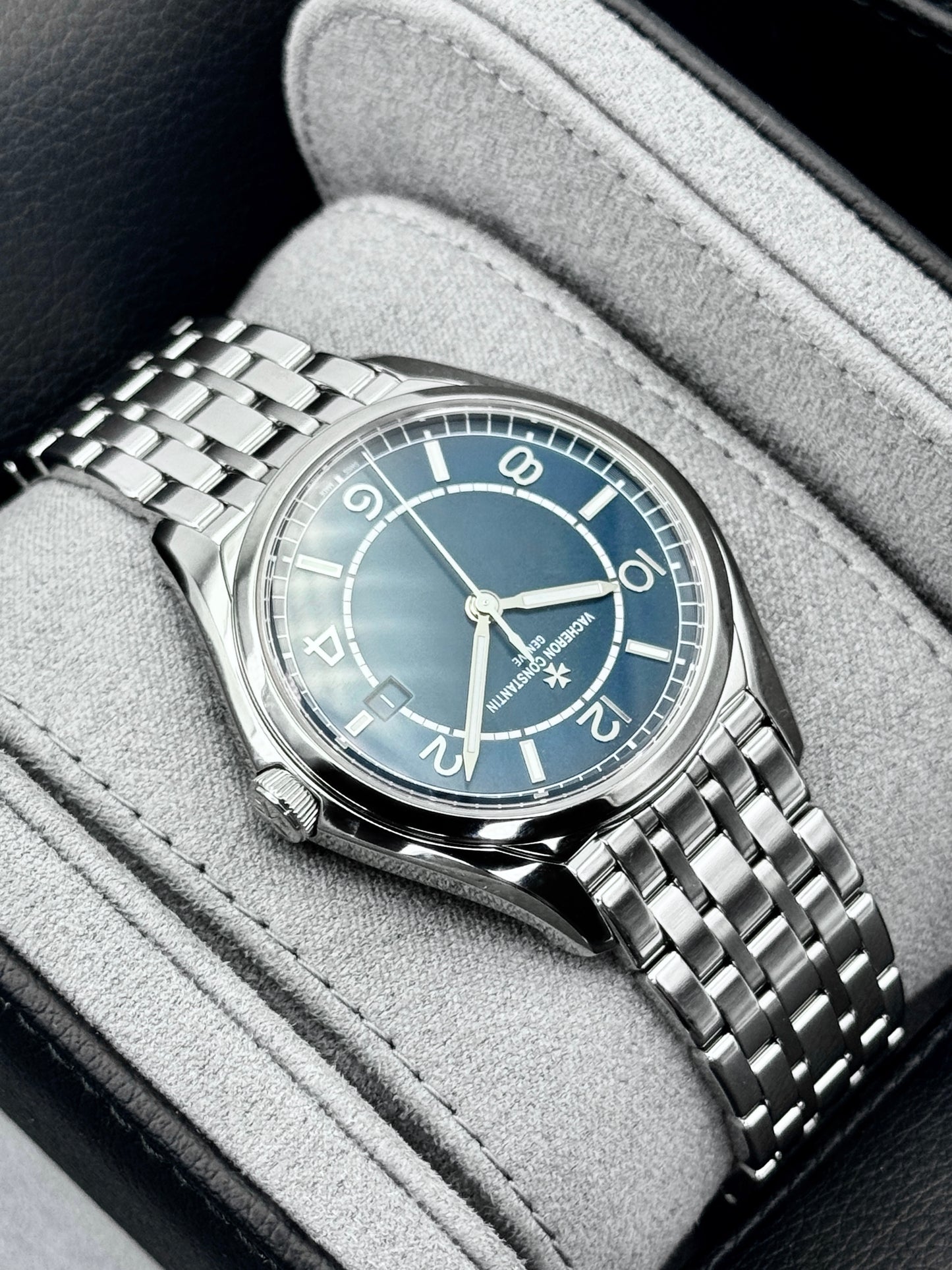 NEW 2026 Vacheron Constantin Fiftysix 40mm 4600E Stainless Steel Blue Dial