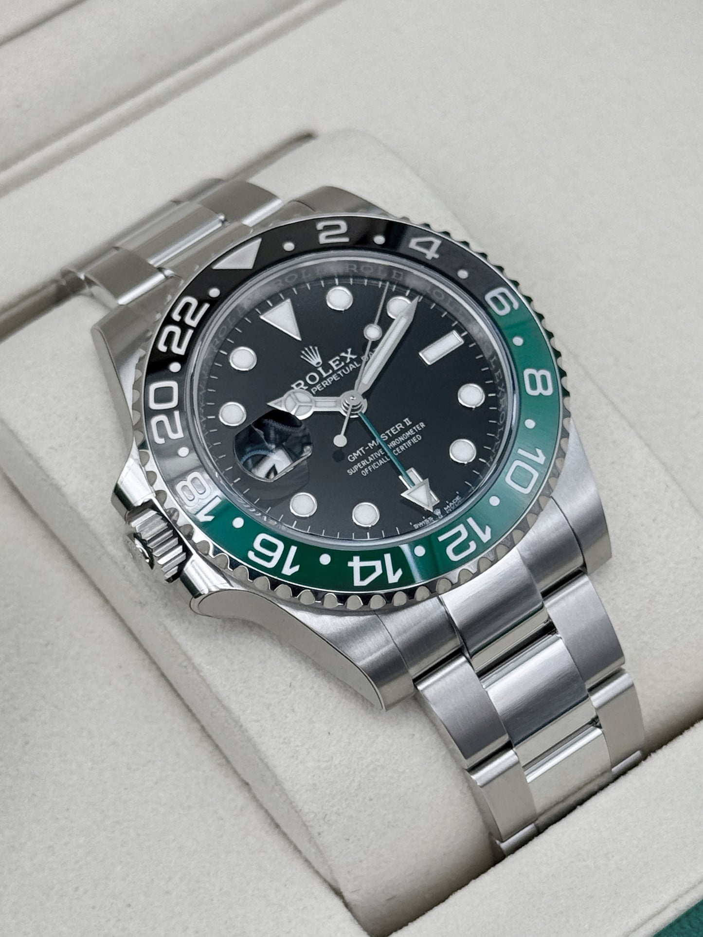 NEW 2026 Rolex GMT-Master II Sprite 40mm 126720VTNR Oyster (STICKERED)