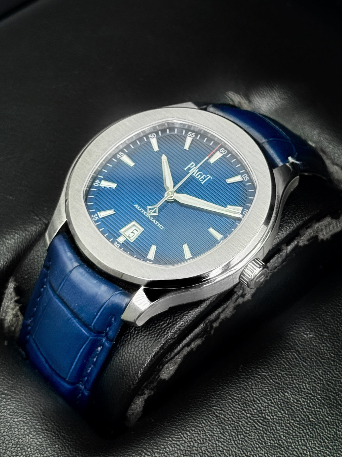 2020 Piaget Polo S 42mm G0A43001 Stainless Steel Blue Dial (STICKERED)