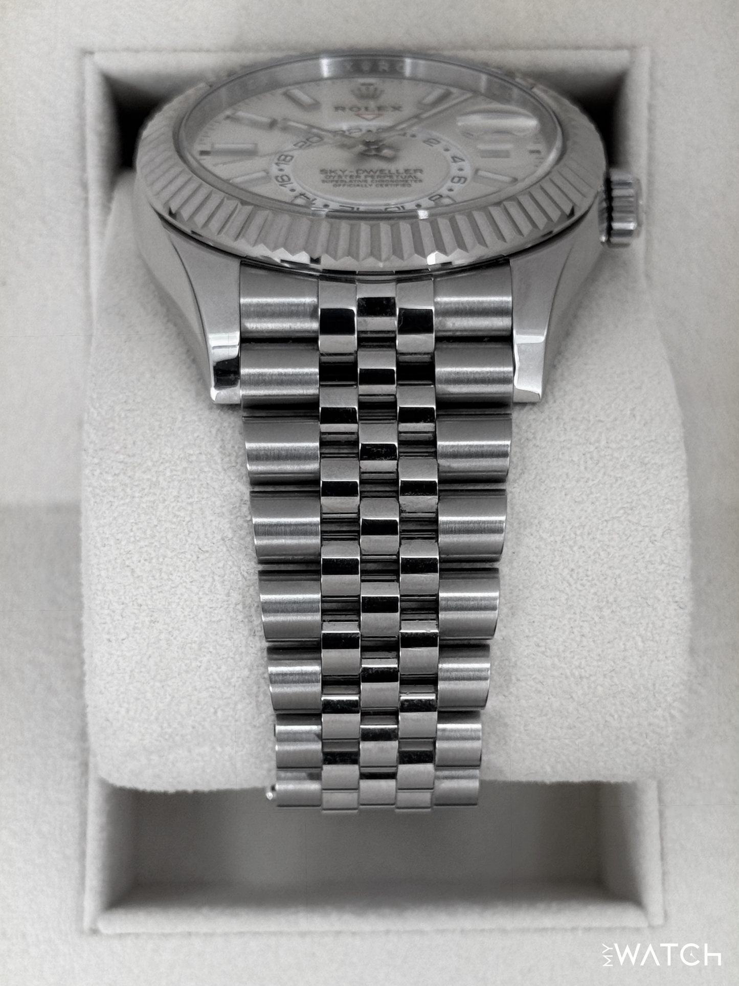 2023 Rolex Sky-Dweller 42mm 336934 Jubilee White Dial