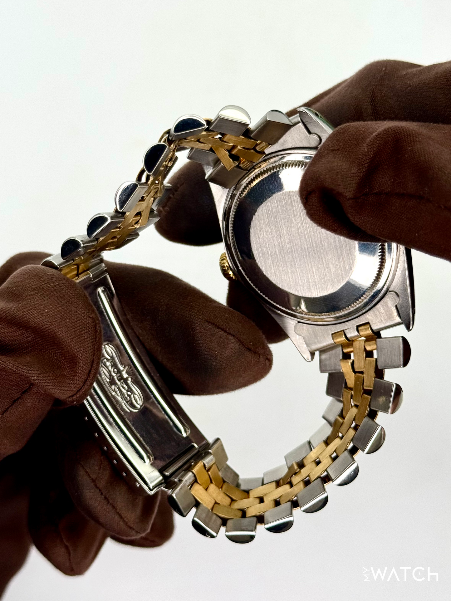 1985 Rolex Datejust 36mm 16013 Two-Tone Jubilee Blue Roman Numeral Dial