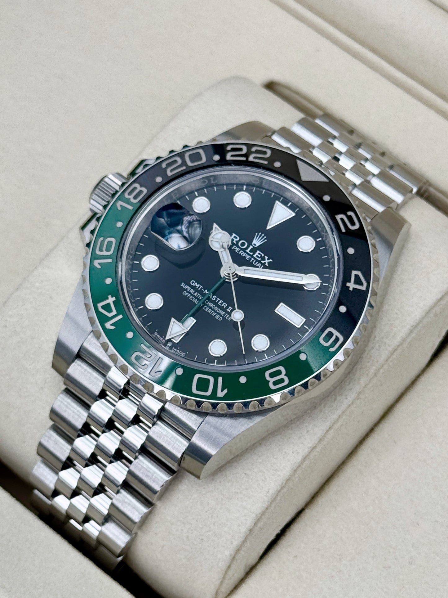 2025 Rolex GMT-Master II Sprite 40mm 126720VTNR Jubilee