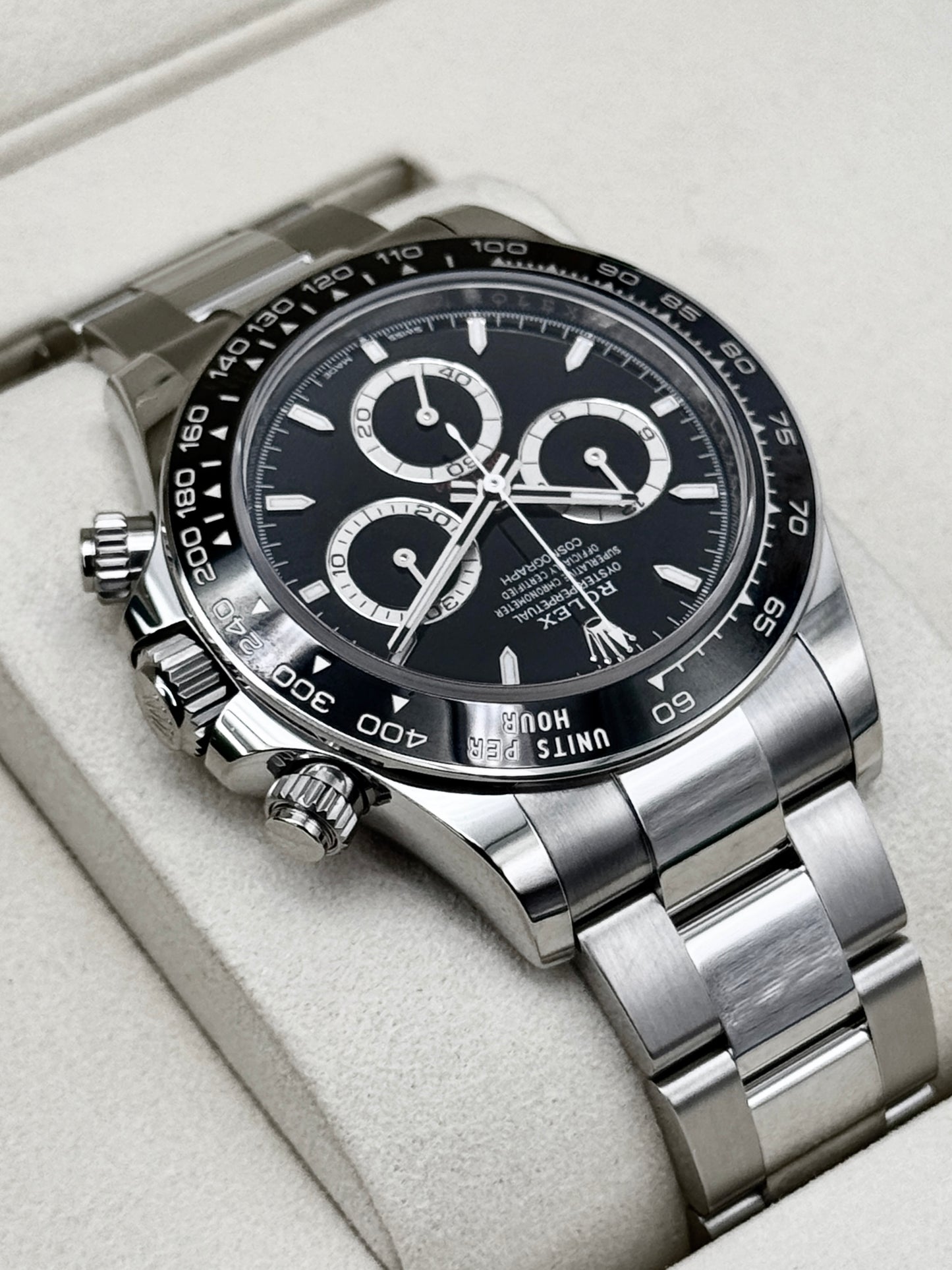 NEW 2026 Rolex Daytona 40mm 126500LN Stainless Steel Black Dial