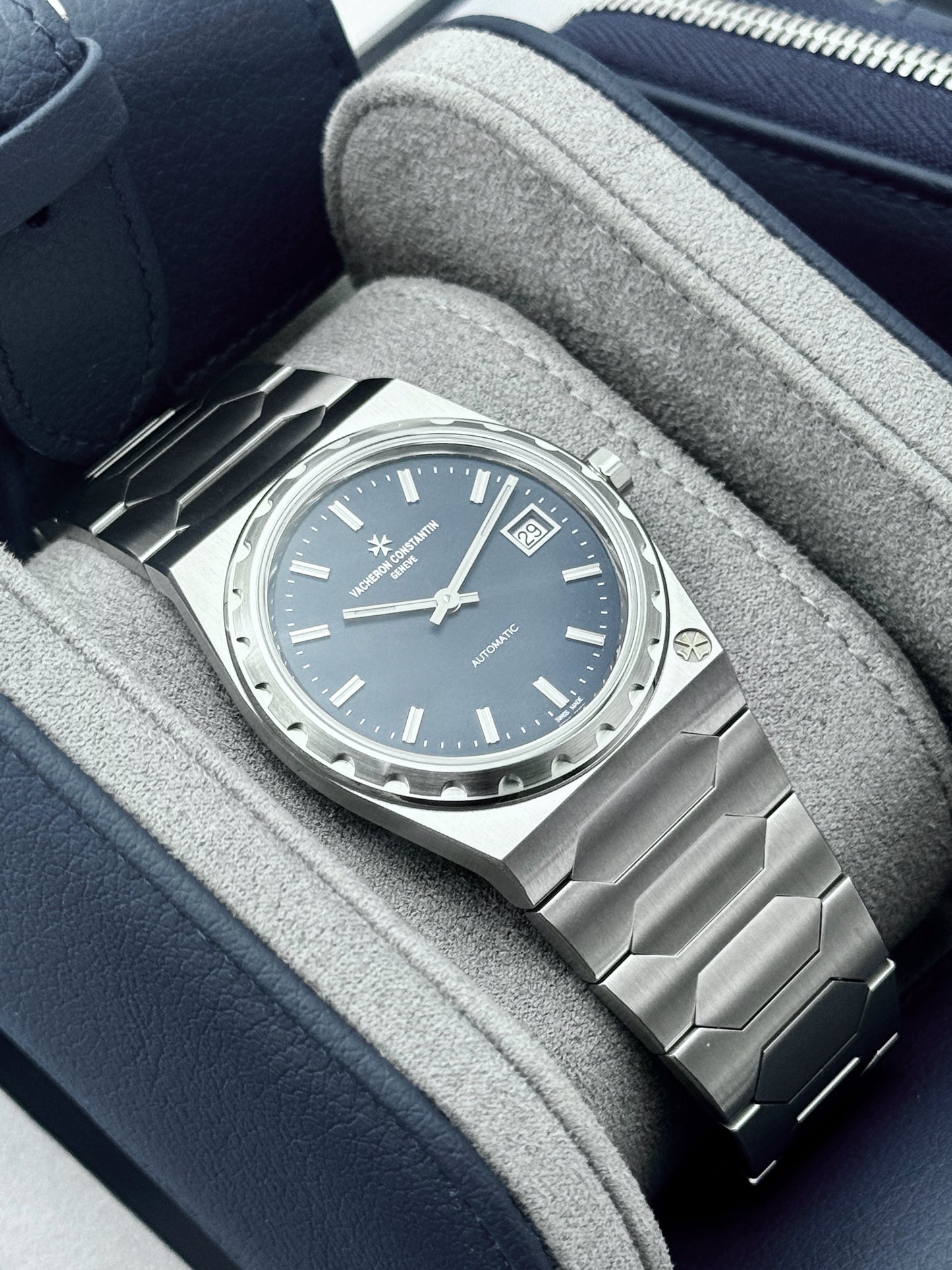 NEW 2026 Vacheron Constantin Historiques 222 37mm 4200H Stainless Steel Blue Dial