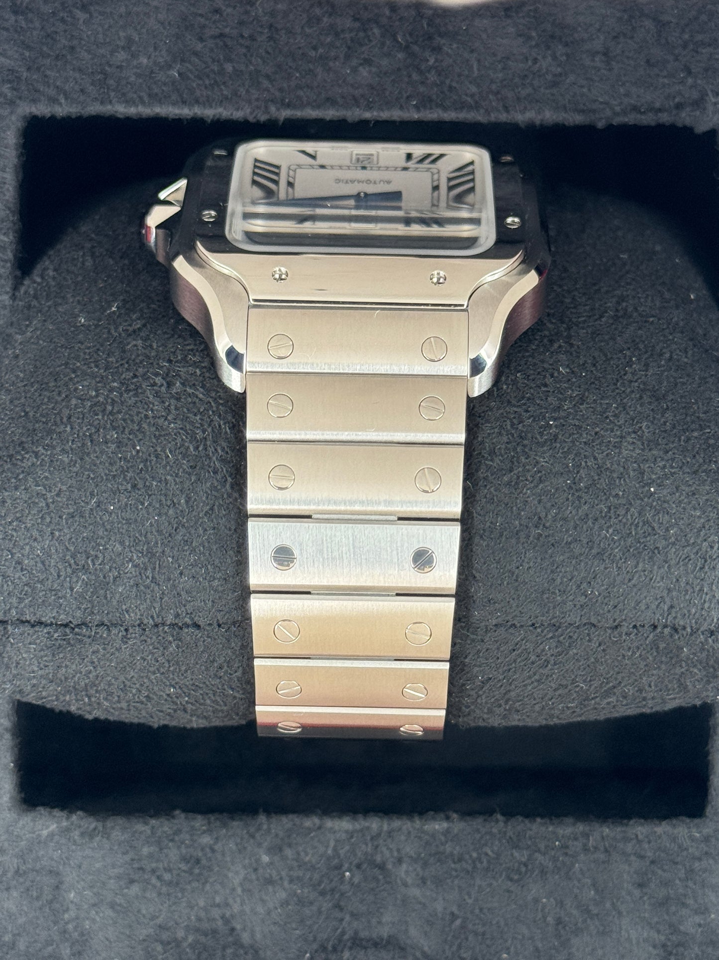 NEW 2026 Cartier Santos De Cartier 39mm WSSA0018 Stainless Steel White Dial